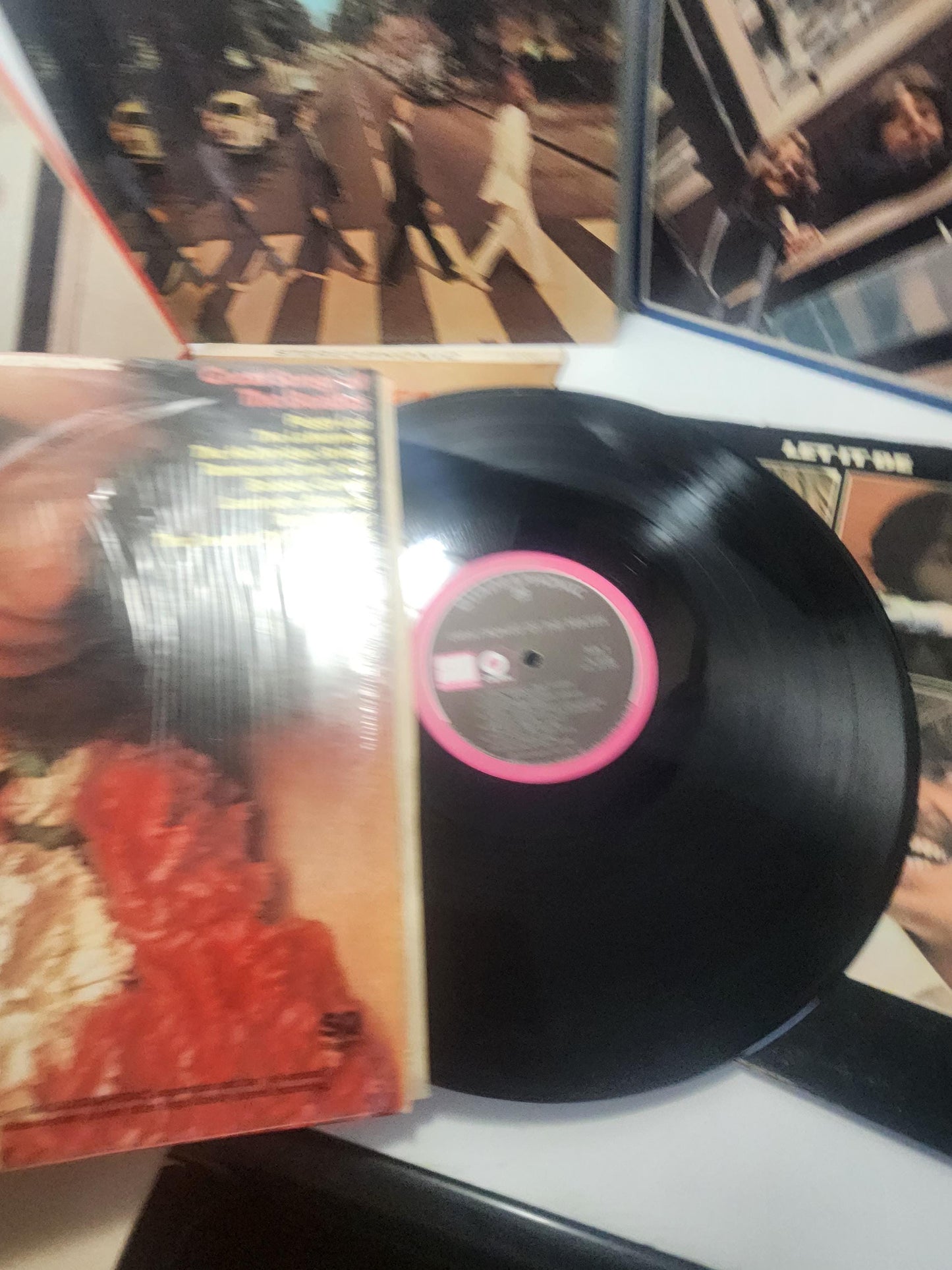 1960s 1970s Apple Records 1st Print Orginal Beatles Vinyl Records - The Beatles - Beatles Records - Vinyl - Apple Records - Vinyl Records