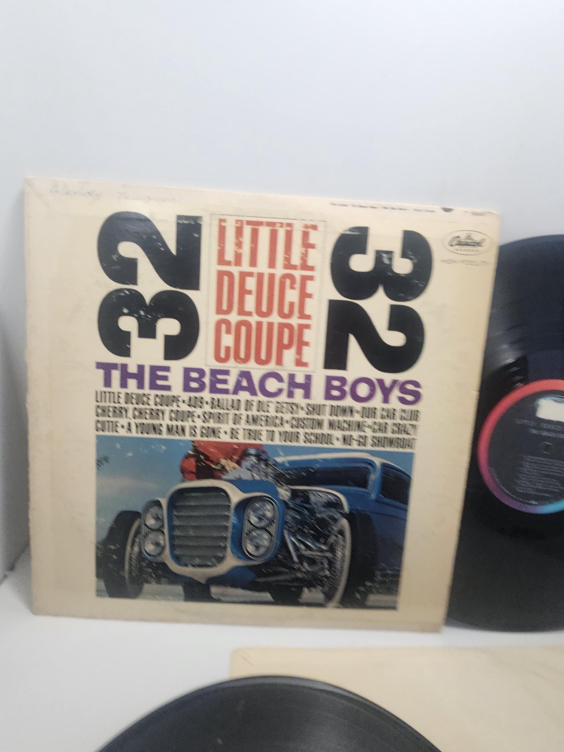 The Beach Boys 1970s Little Deuce Coupe Vinyl Record - The Beach Boys - Beach Boys - Little Deuce - Vinyl - LP Records - Records