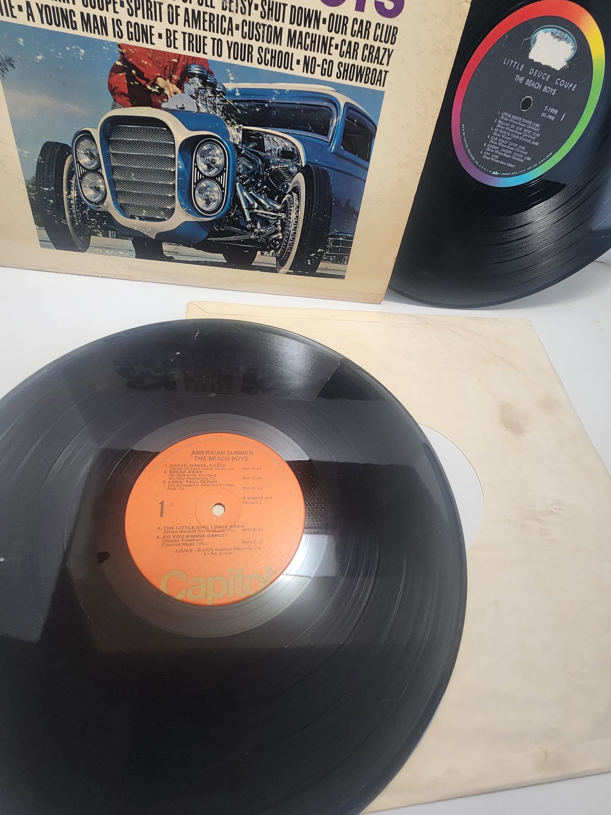 The Beach Boys 1970s Little Deuce Coupe Vinyl Record - The Beach Boys - Beach Boys - Little Deuce - Vinyl - LP Records - Records