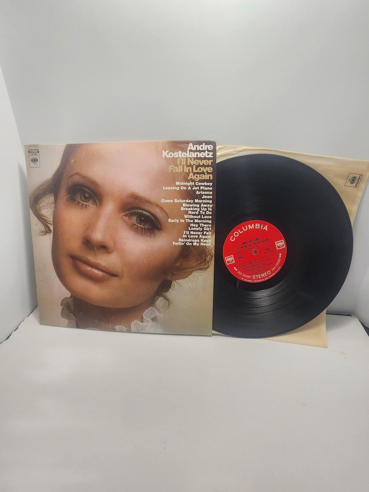 Andre Kostelanetz I'll Never Fall In Love Again Vintage 1970s Vinyl LP Record - Records - Music - Vintage Music - Andre Kostelanetz - Love