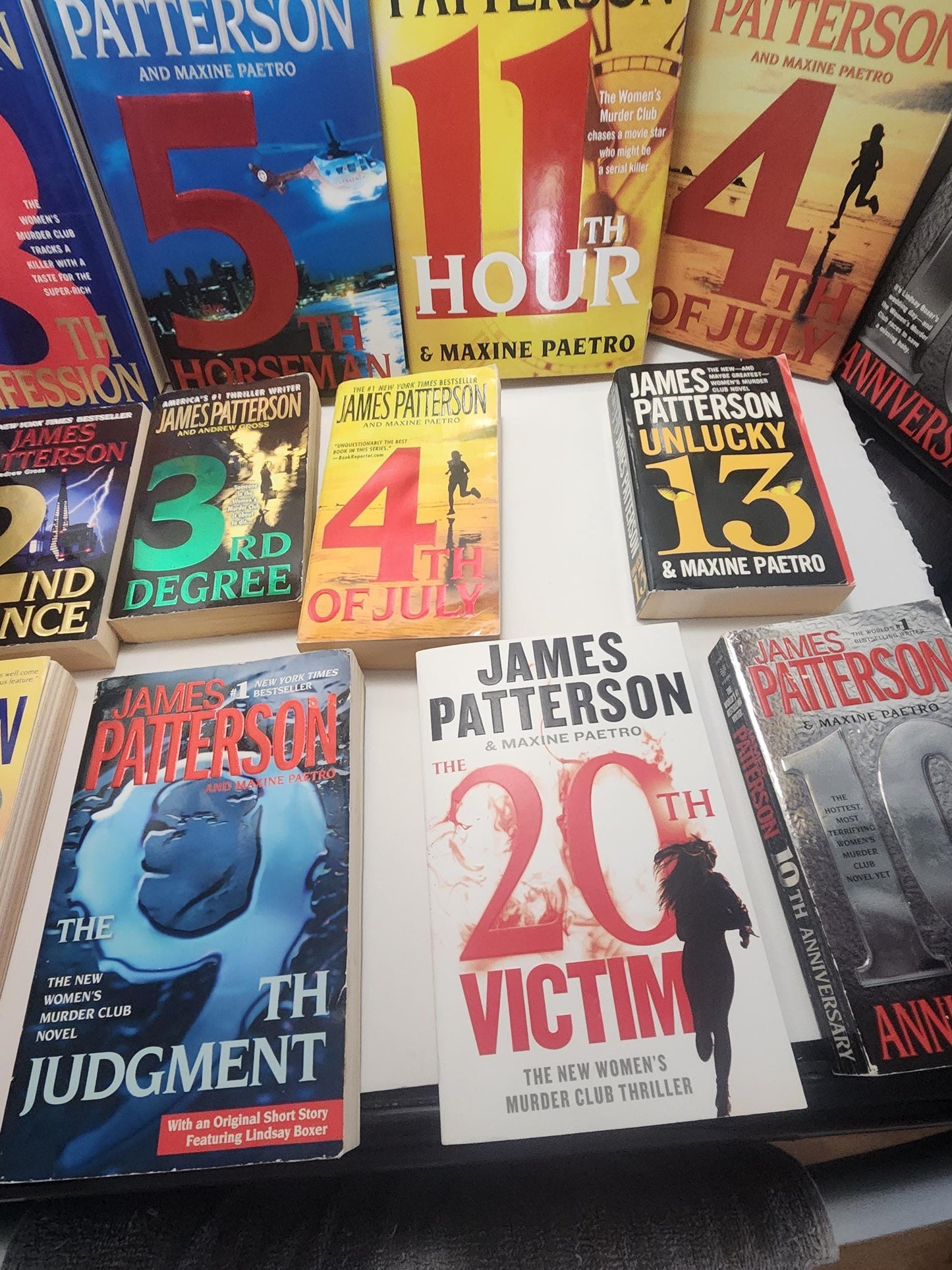 Women's Murder Club Series By James Patterson Maxine Paetro - Maxine Paetro - James Patterson - Womens Books - Murder Books - Book Series