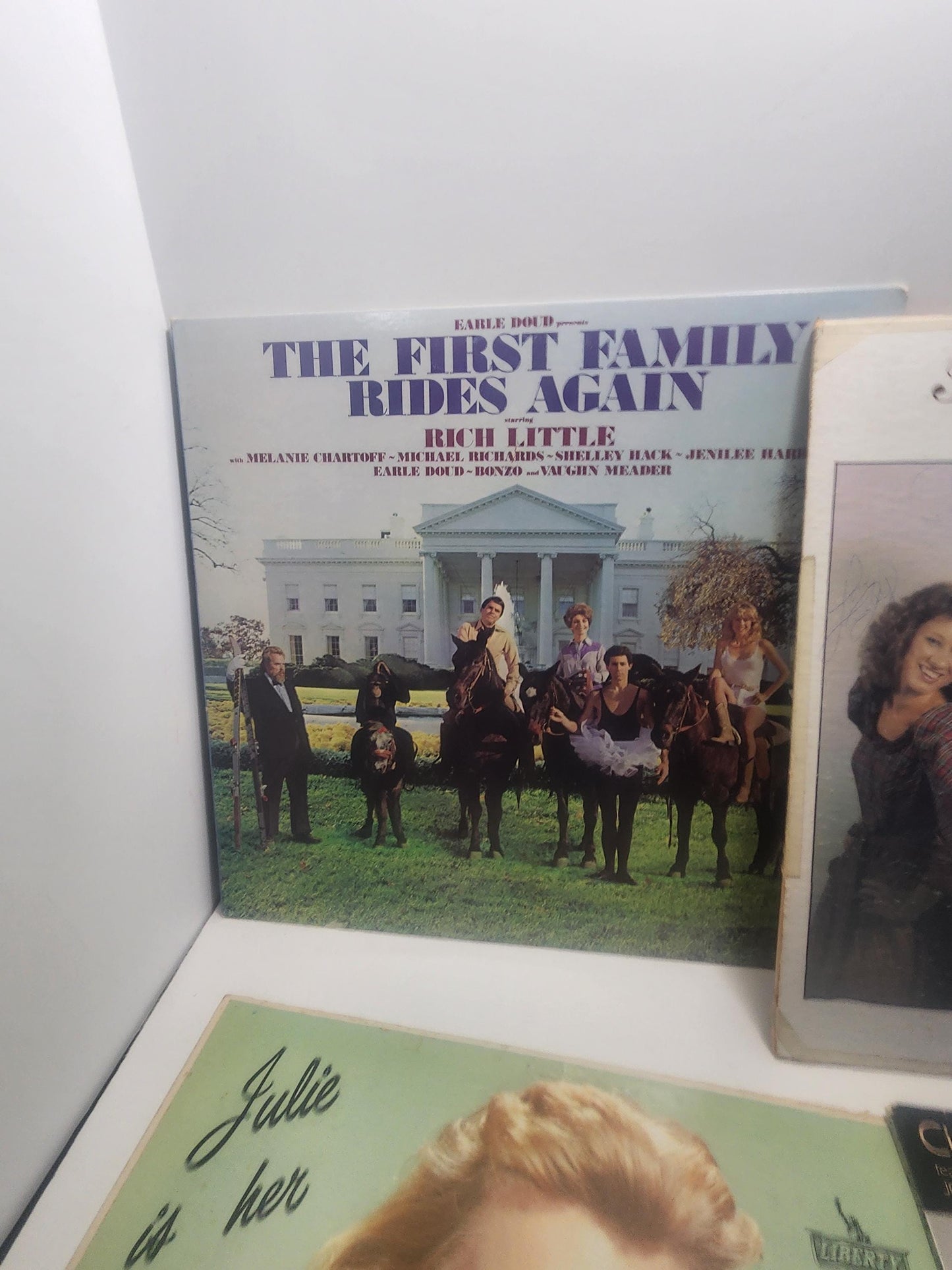 Vinyl Record Mixed Lot Of 4 - The Living Light - Rich Little - Julie London - Cleo Lane - Live Music - Live Records - Music - Live - Music