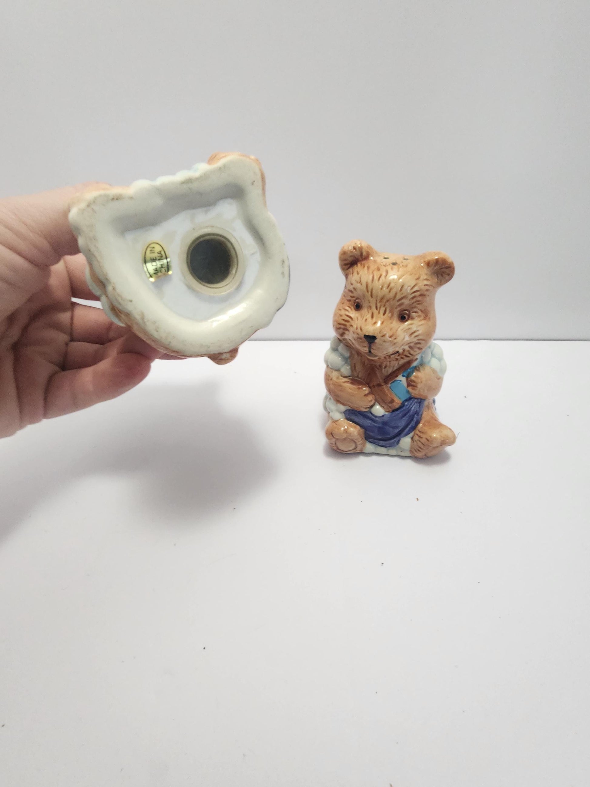 Bears Vintage Salt & Pepper Shakers Set Of 2 - Bears - Kitchen - Kitchen Decor - Bears Decor - Salt and Pepper - Shakers