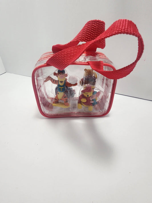 The Disney Store Winnie The Pooh LOT Of 4 Figurines - The Disney Store - Disney - Disney Toys - Tigger - Eeyore - Winnie The Pooh - Pooh Bea