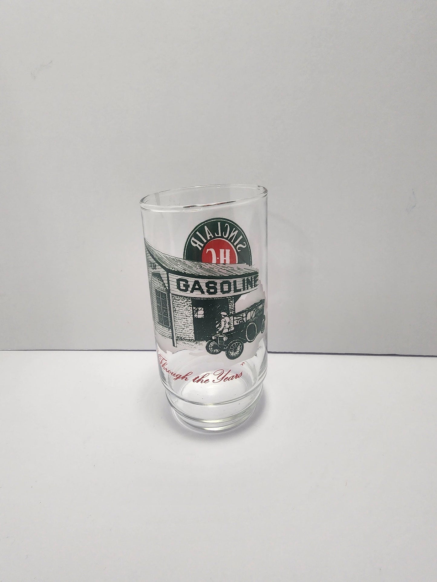 Sinclair Glass - 1919 Sinclair Glass - Through The Years Sinclair Glass - Vintage Gasoline - Sinclair - Sinclair Memorbilla - Sinclair Glass