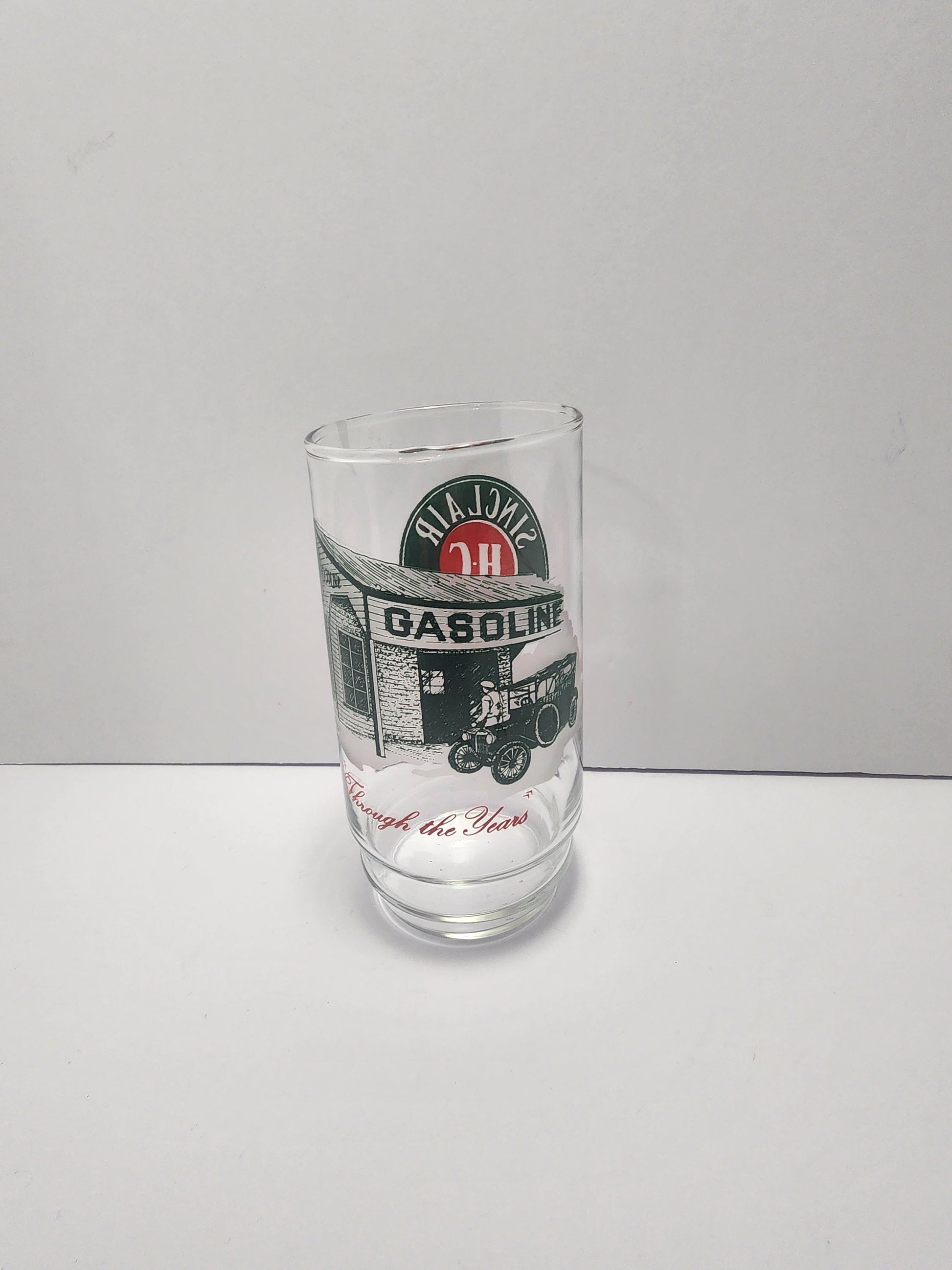 Sinclair Glass - 1919 Sinclair Glass - Through The Years Sinclair Glass - Vintage Gasoline - Sinclair - Sinclair Memorbilla - Sinclair Glass