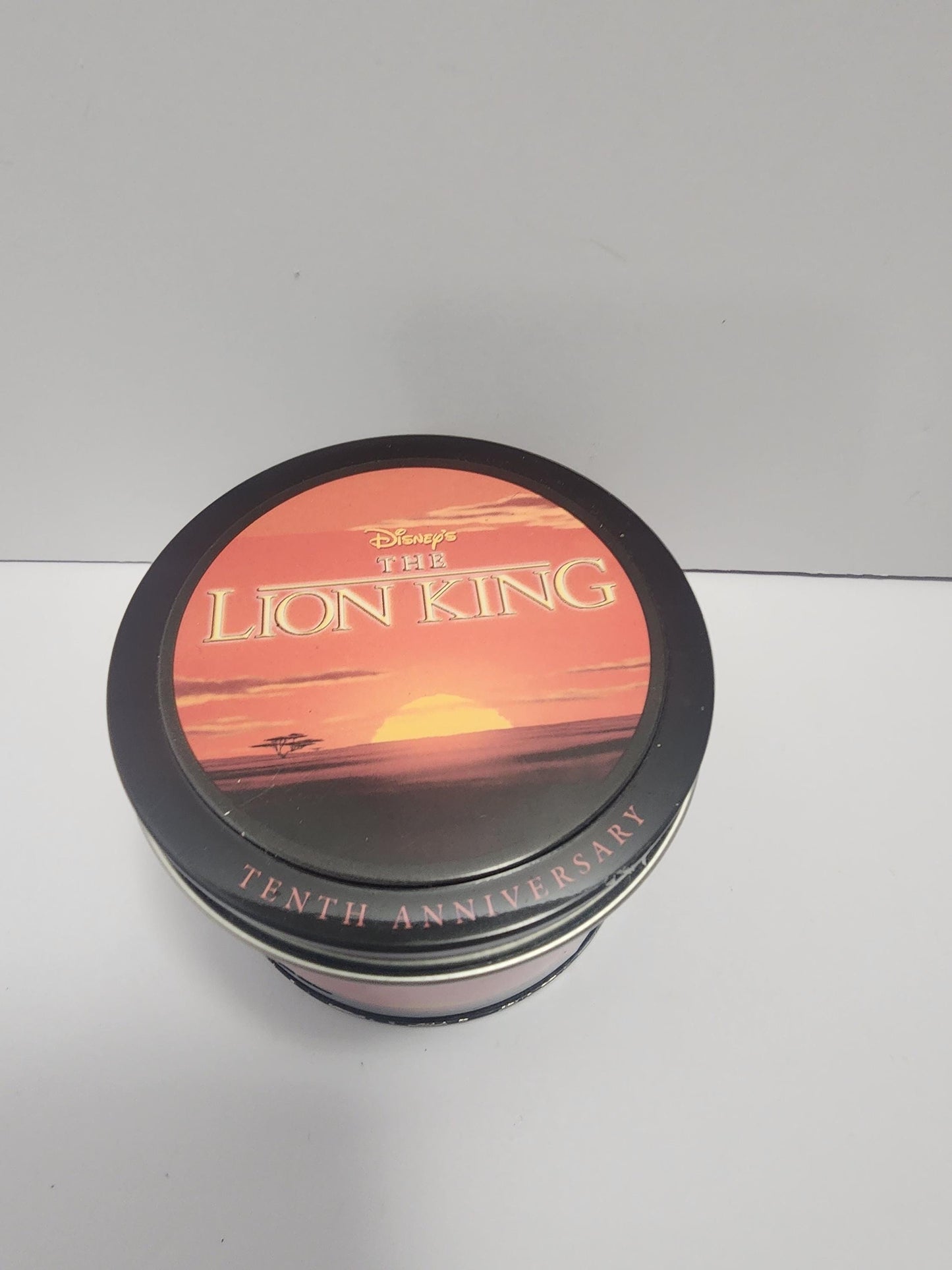 The Lion King Vintage 10th Anniversary Collectable Tin - Tins - Collectable Tins - Vintage Tins - The Lion King - Disney - Anniversary