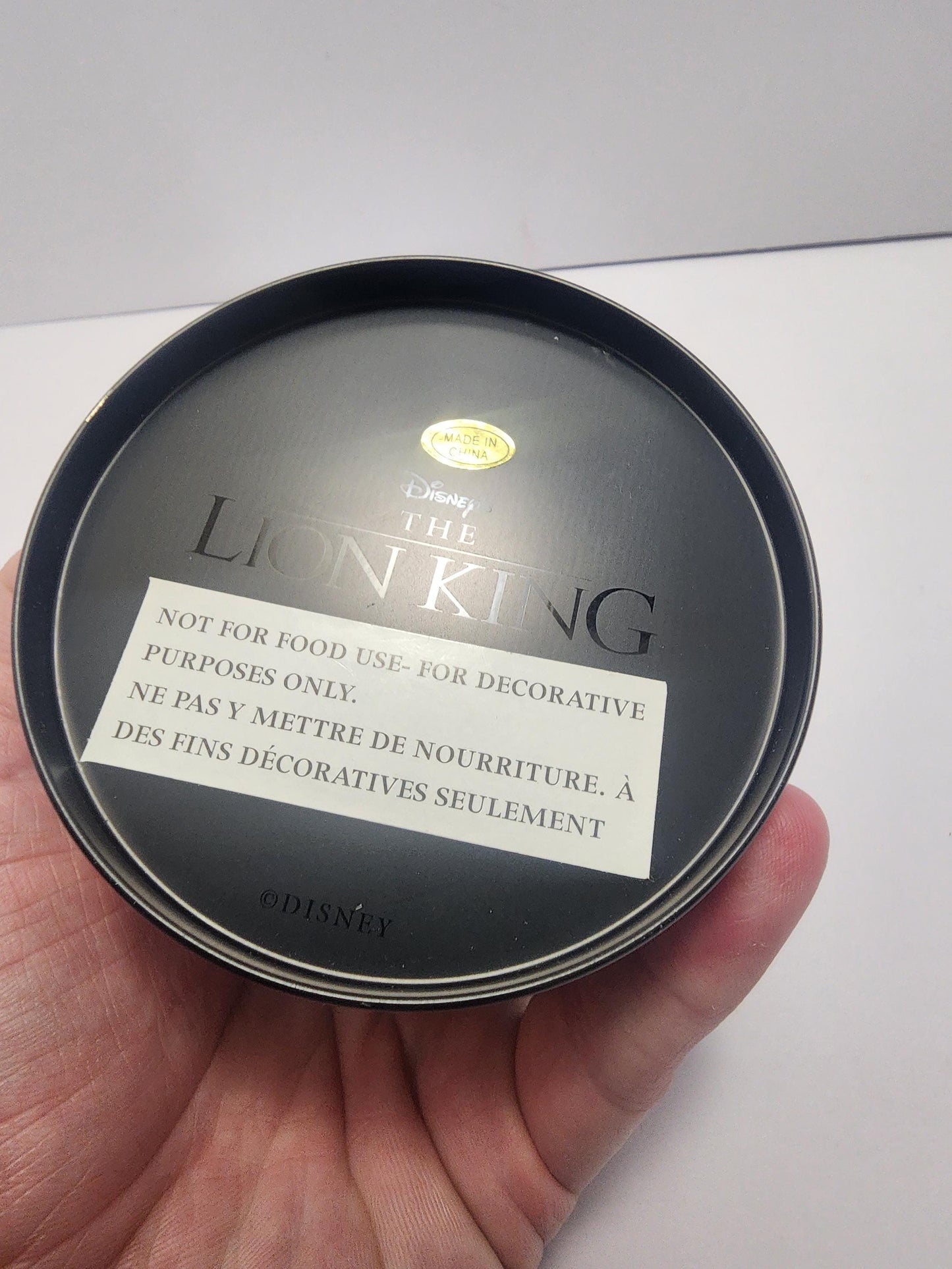 The Lion King Vintage 10th Anniversary Collectable Tin - Tins - Collectable Tins - Vintage Tins - The Lion King - Disney - Anniversary