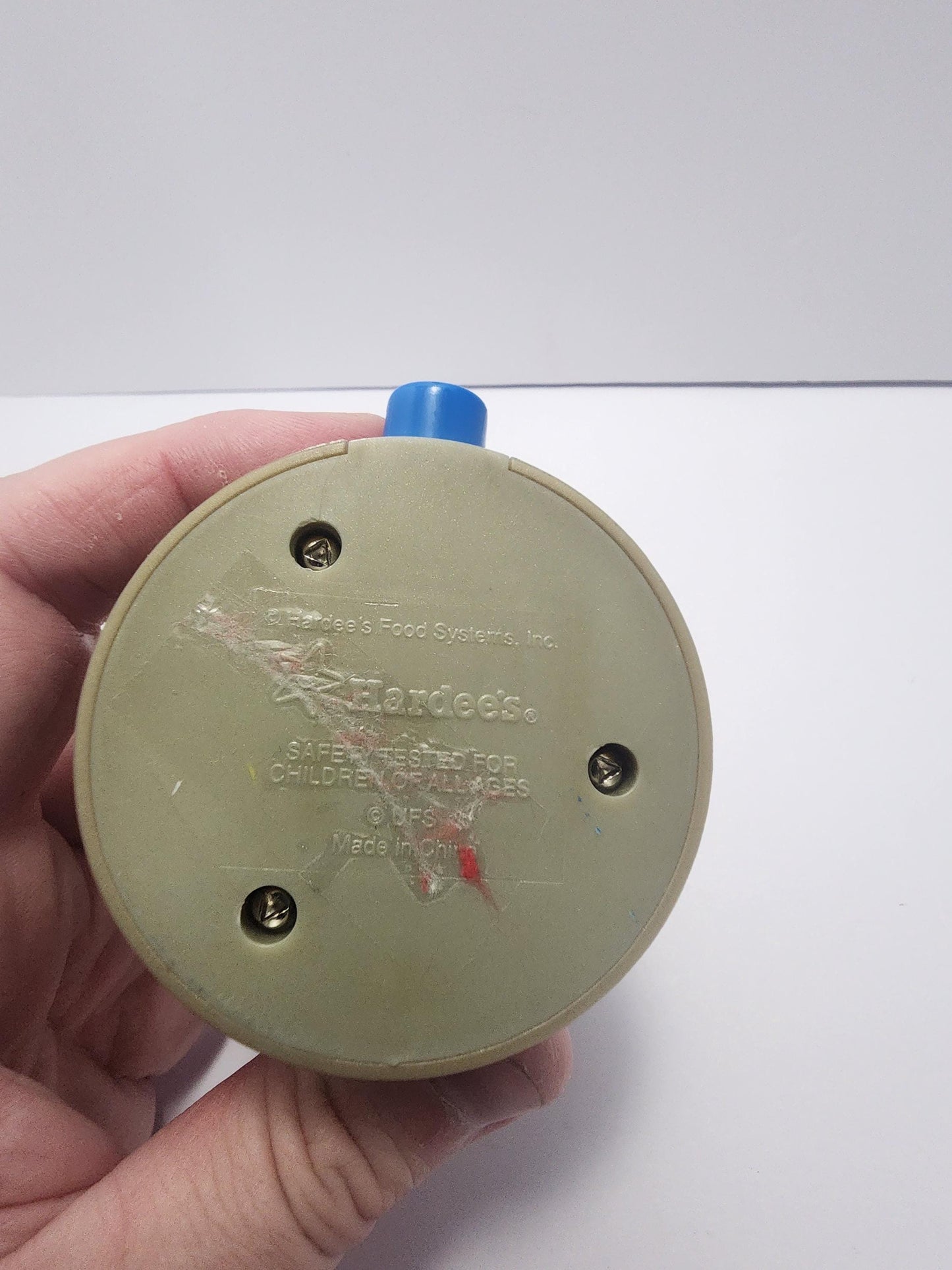 Lucy Peanuts Gang 2002 Hardee's Spinning Toy Figure - Lucy - Peanuts Gang - Snoopy - Charlie Brown - Hardee's- Fast Food Toys