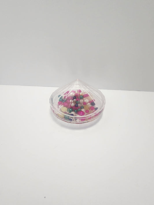 Spinning Top Clear See Through Vintage Toy - Tops - Spinners - Spin Toys - Spinning Top - Toys