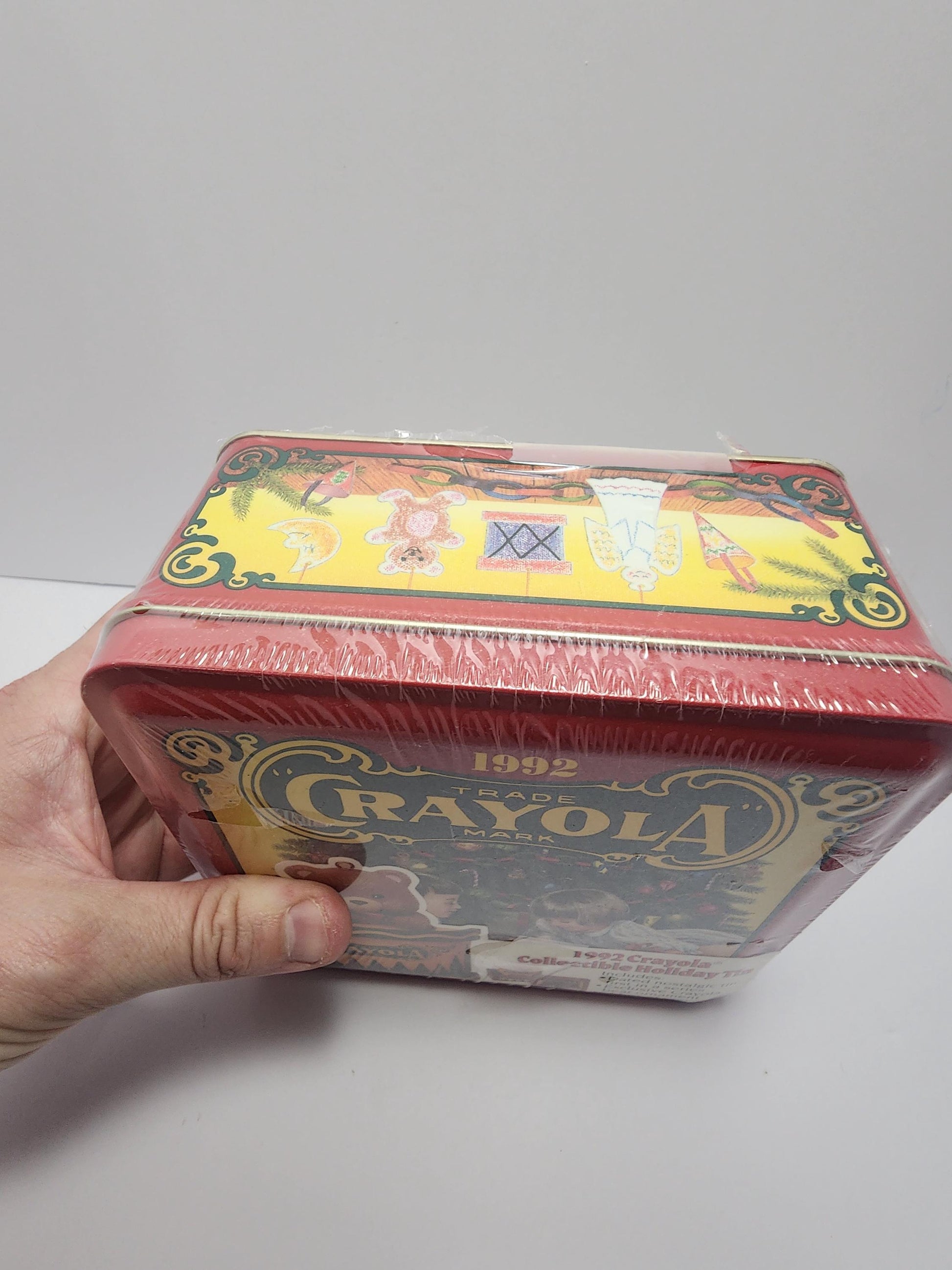 1992 Crayola Collector’s Colors Tin - First In Series - SEALED - Crayons - Crayola - Tins - 1990s - Colors - Crayola Tin