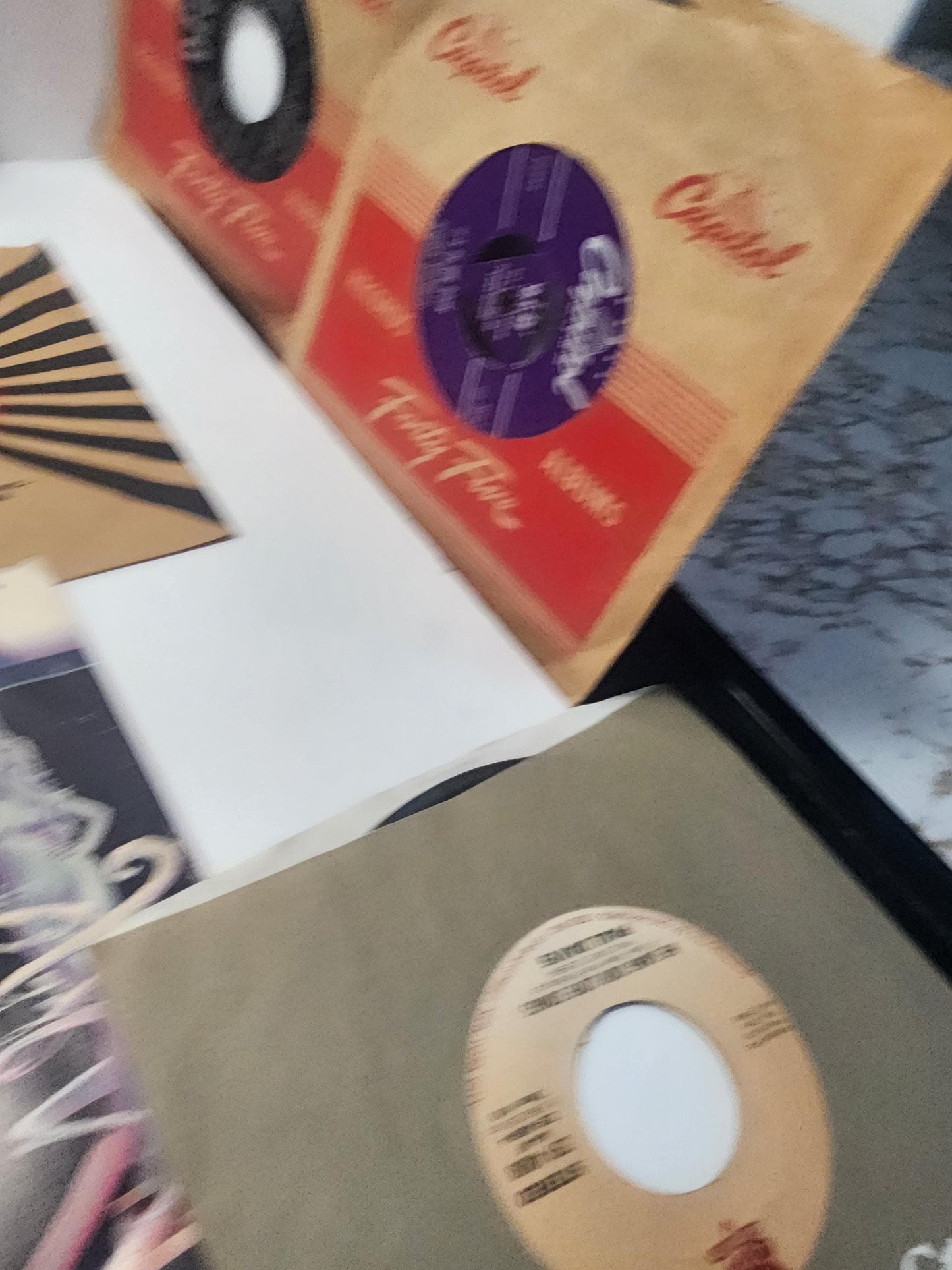 HUGE Lot of Vintage 1960s 1970s Vinyl Record 45s - LPS - Records - Vinyl - Vinyl Records - Records Lot