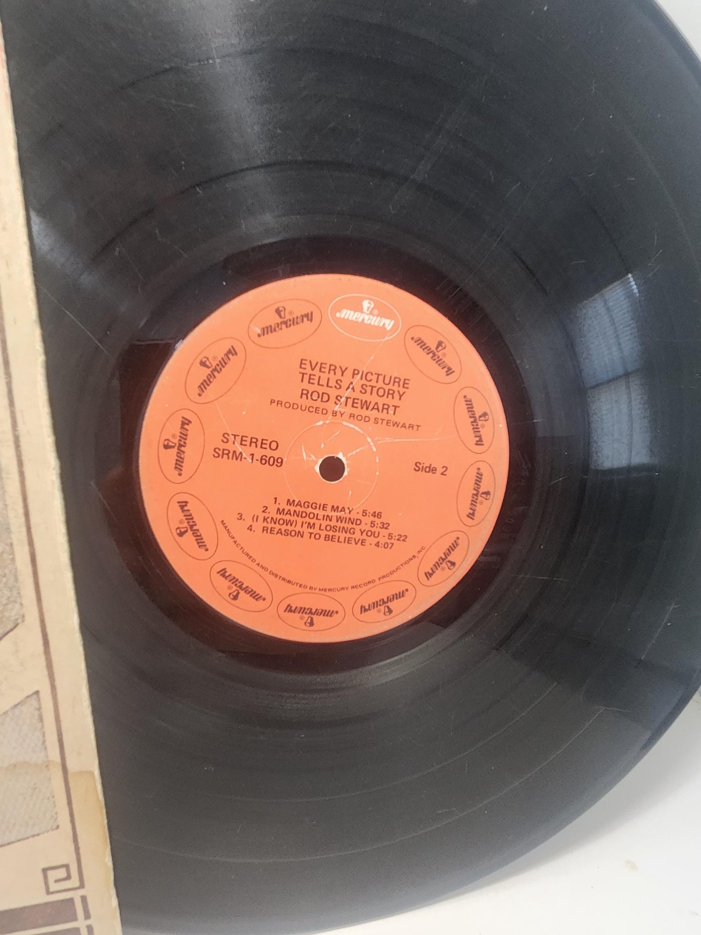 1970s Rod Stewart Classic Edition Vintage Record - Rod Stewart - Classic Music - Vinyl - Records - Vinyl Record