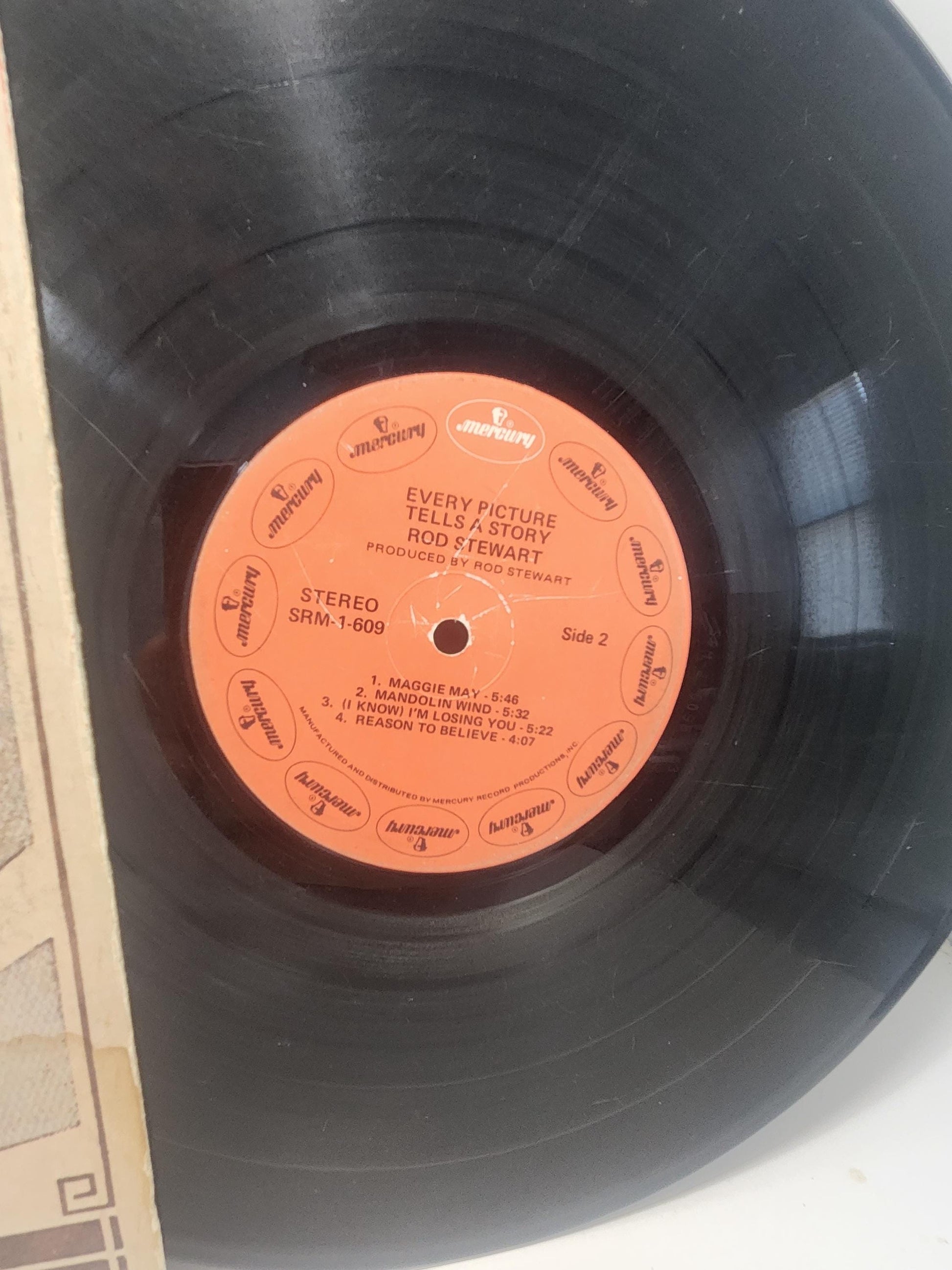 1970s Rod Stewart Classic Edition Vintage Record - Rod Stewart - Classic Music - Vinyl - Records - Vinyl Record