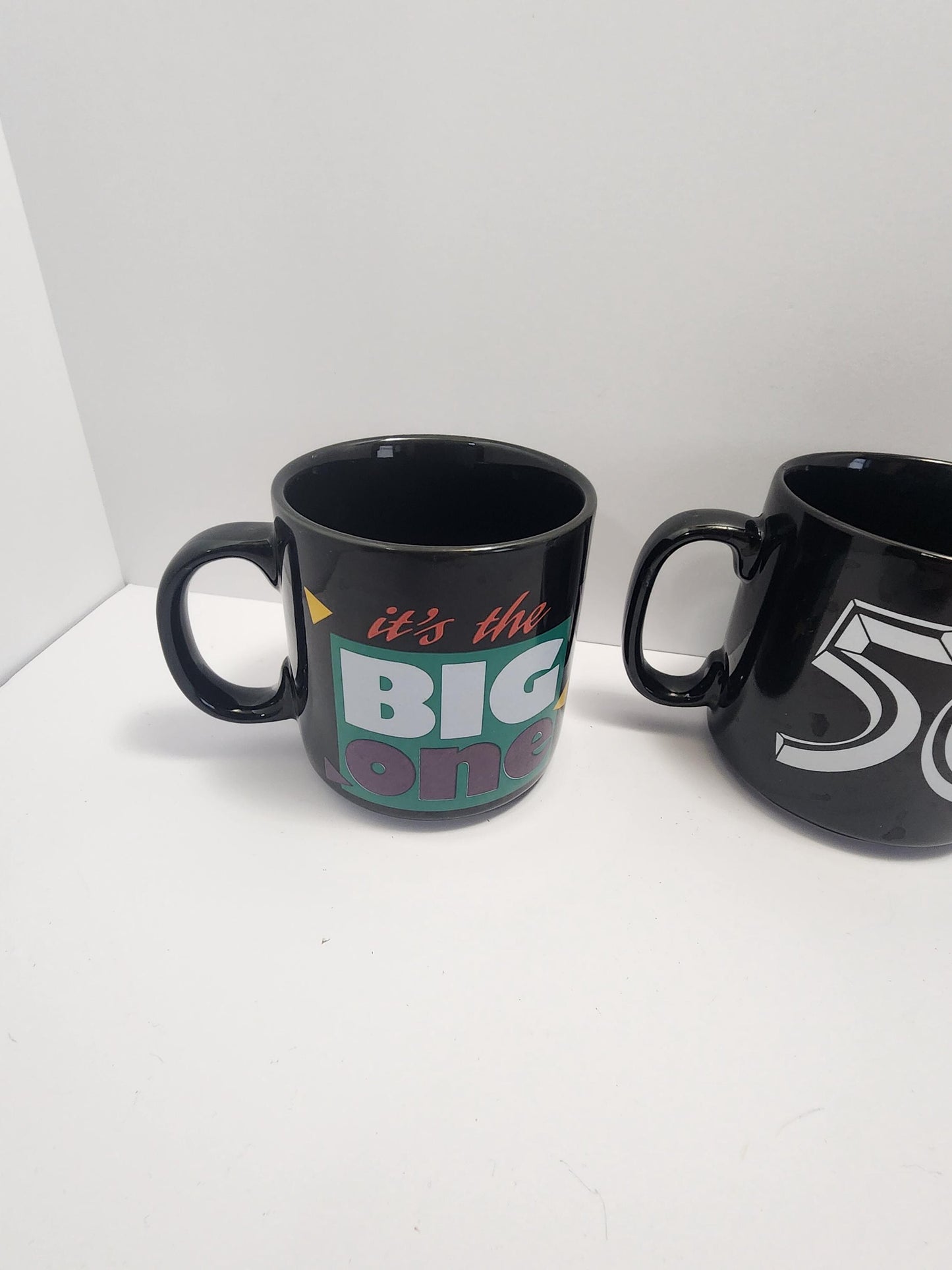 50 Year Old Anniversary Birthday Coffee Mugs - Over The Hill - Birthdays - Old - 50 Years - Retirement - Grandparents - Mugs - Coffee Mugs