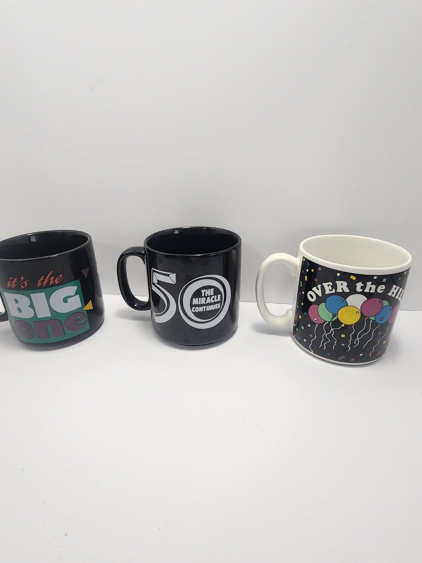 50 Year Old Anniversary Birthday Coffee Mugs - Over The Hill - Birthdays - Old - 50 Years - Retirement - Grandparents - Mugs - Coffee Mugs