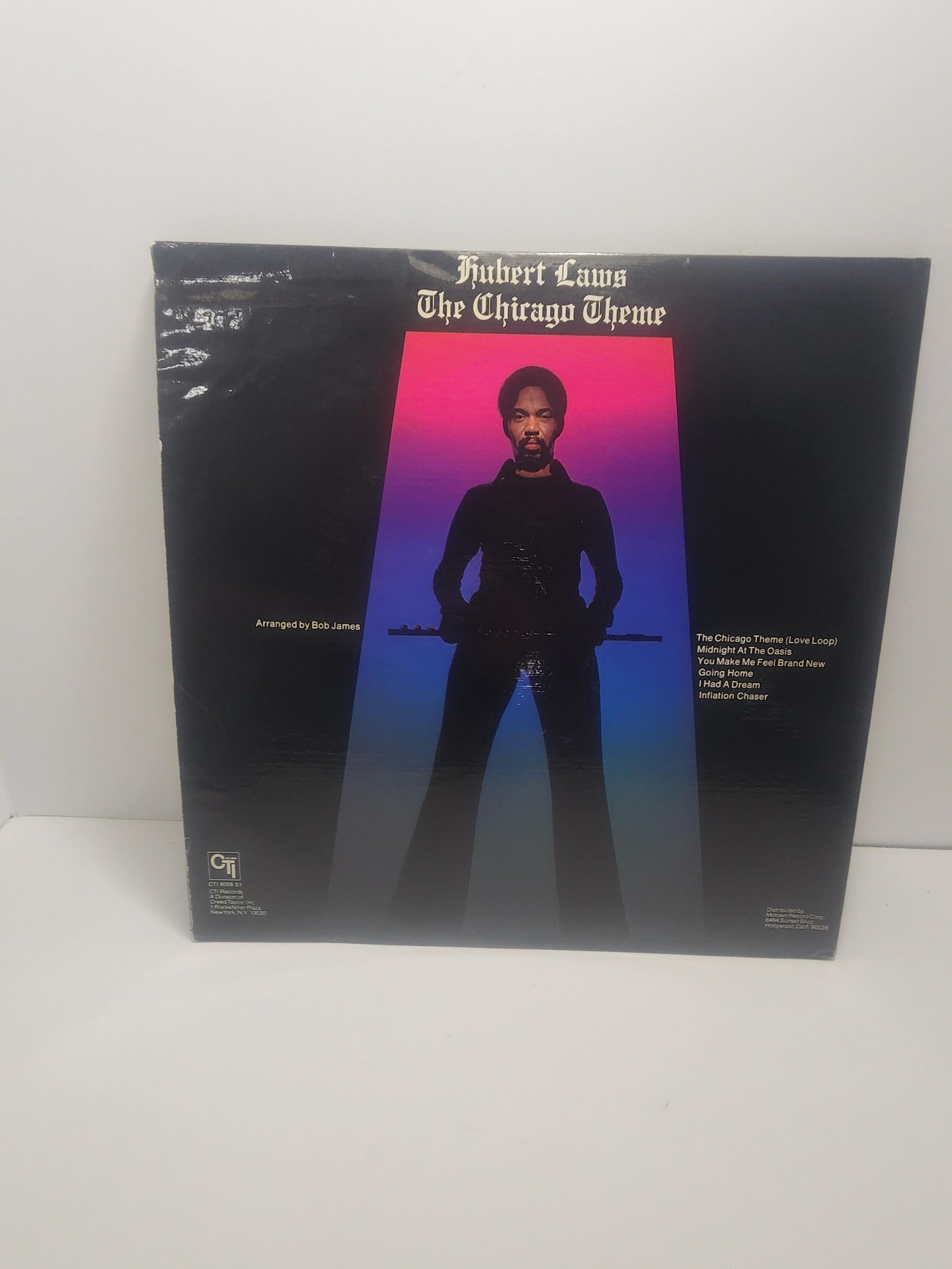 1970s Vintage Hubert Laws The Chicago Theme Vinyl LP Record - Records - Music - Vinyl - LP - LP Records - Hubert Laws - The Chicago Theme