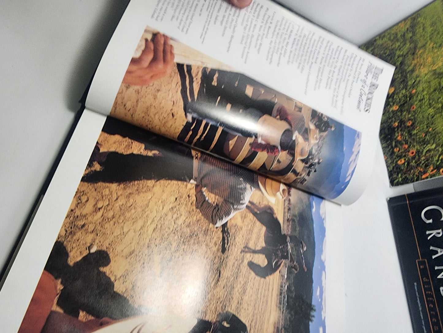 National Parks Vintage Books LOT Of 3 - Badlands - Grand Canyon - Rocky Mountains - National Parks - Geography Books - National Geographic