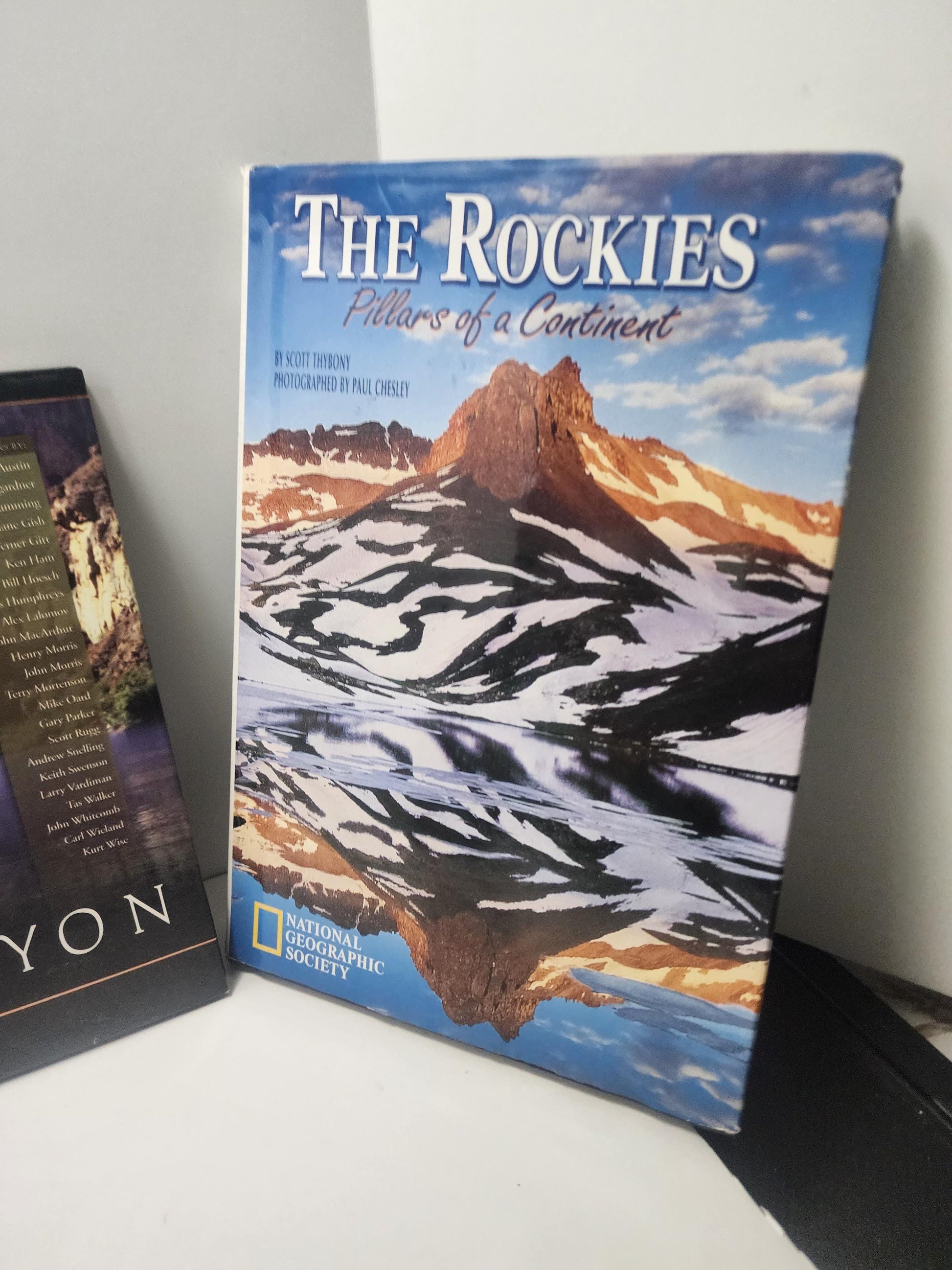 National Parks Vintage Books LOT Of 3 - Badlands - Grand Canyon - Rocky Mountains - National Parks - Geography Books - National Geographic