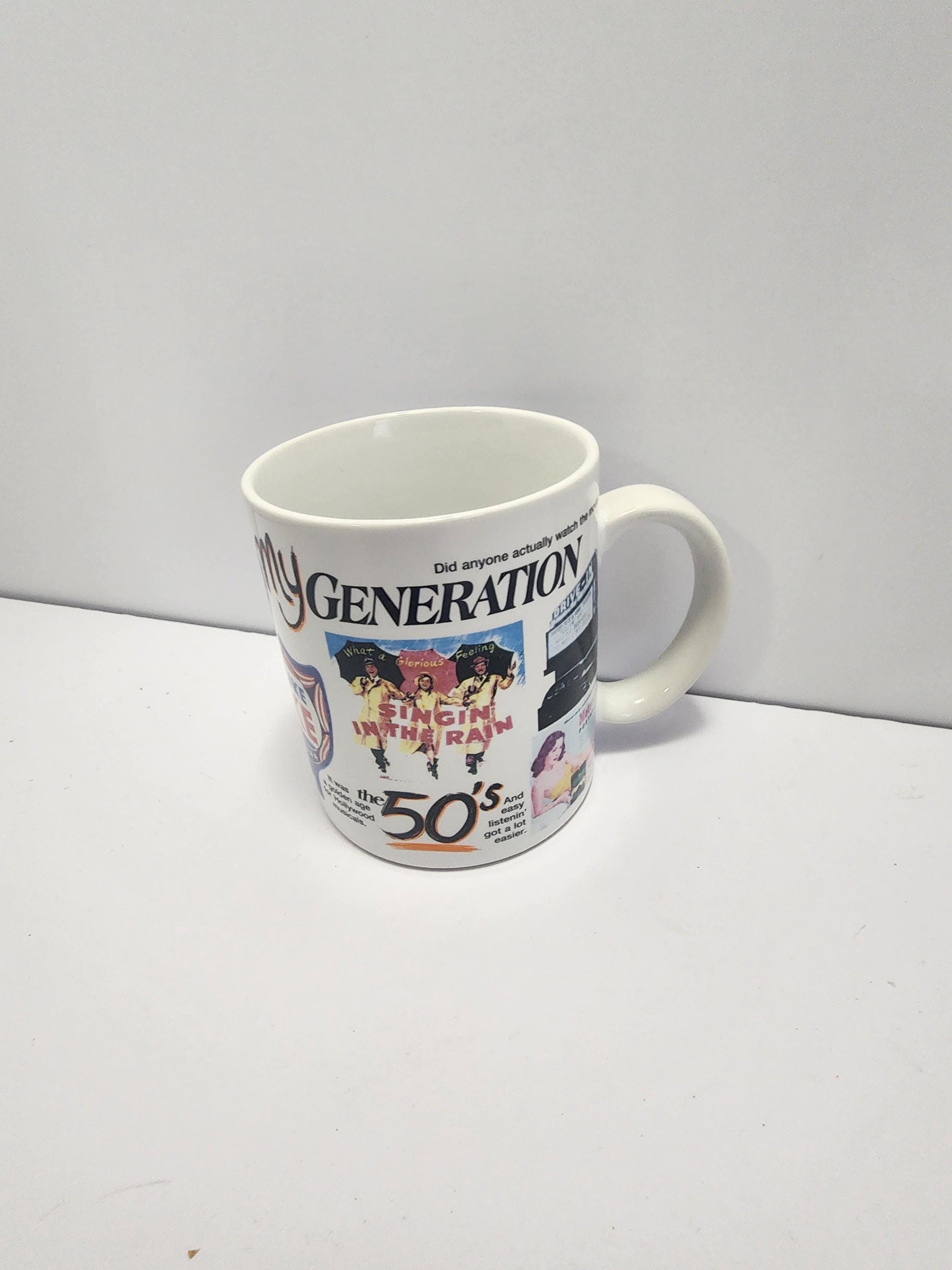 My Generation Vintage Newspaper Articles Coffee Mug - Vintage - Nostalgia- World Events - Mugs - Coffee - Coffee Mug - Gift Mugs