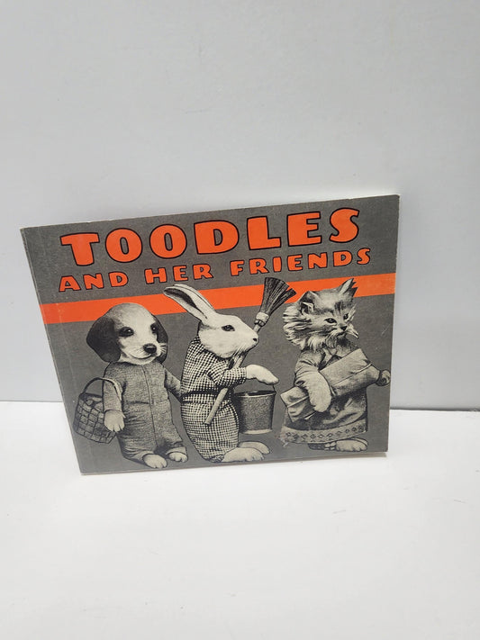 1991 Toodles And Her Friends By Harrier Whittier Frees - Cats - Dogs - Animals In Clothes - 1990s - Vintage Books