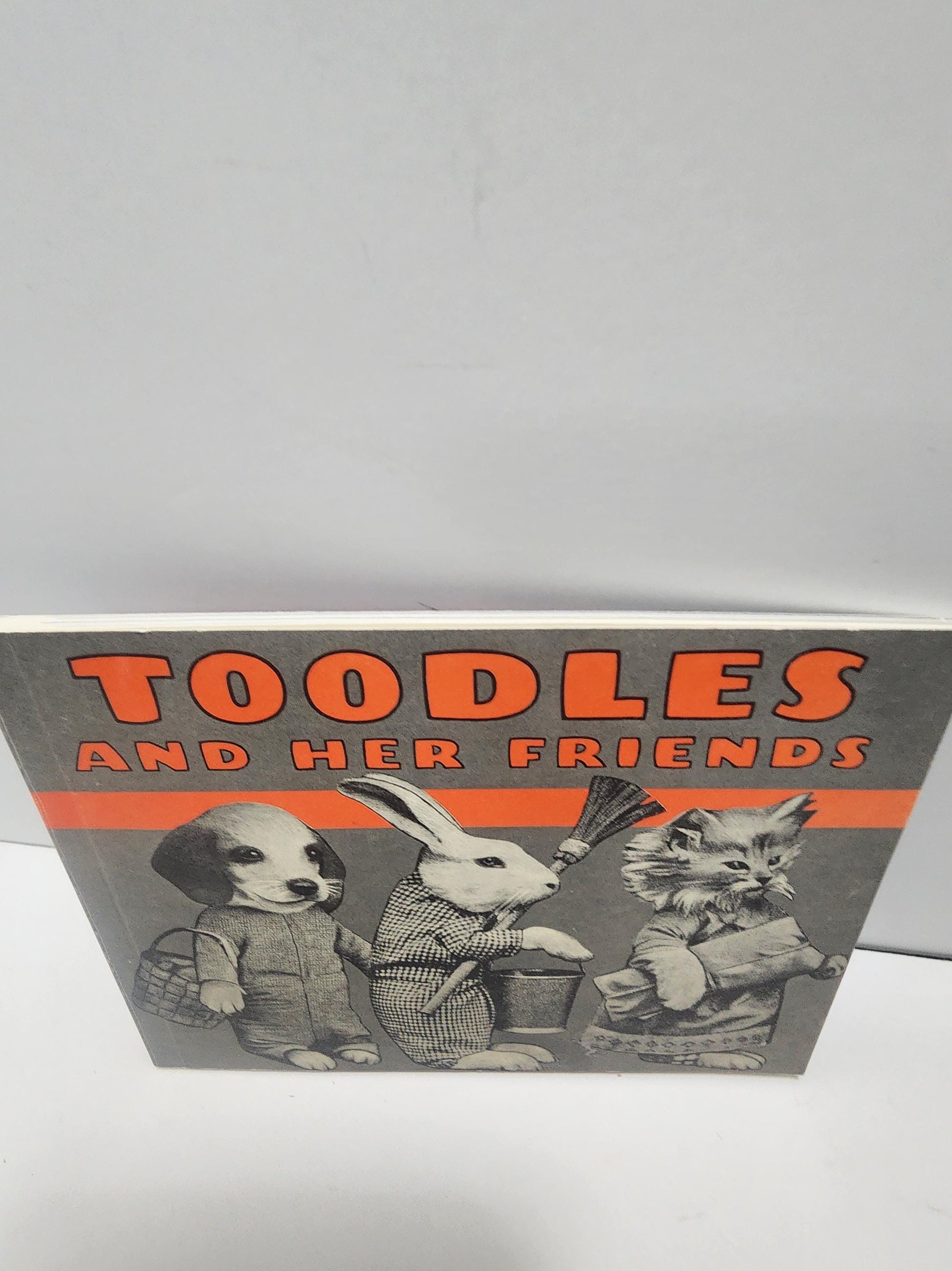 1991 Toodles And Her Friends By Harrier Whittier Frees - Cats - Dogs - Animals In Clothes - 1990s - Vintage Books