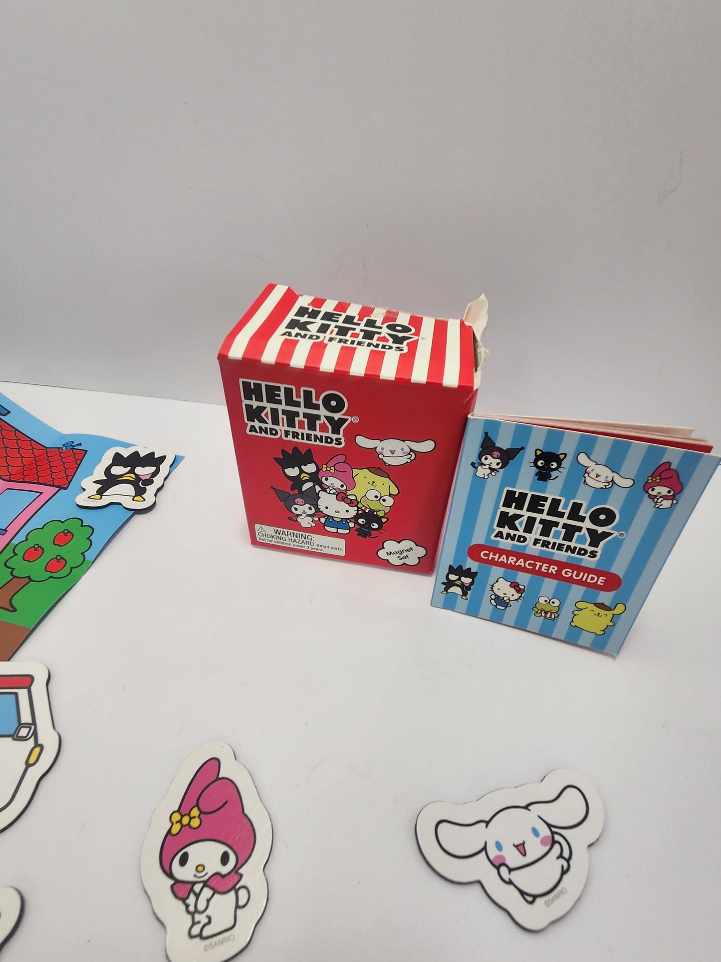 Hello Kitty & Friends Refrigertor Magnets Set - Magnets - Refrigerator Magnets - Hello Kitty - Hello Kitty Gift - Kitchen