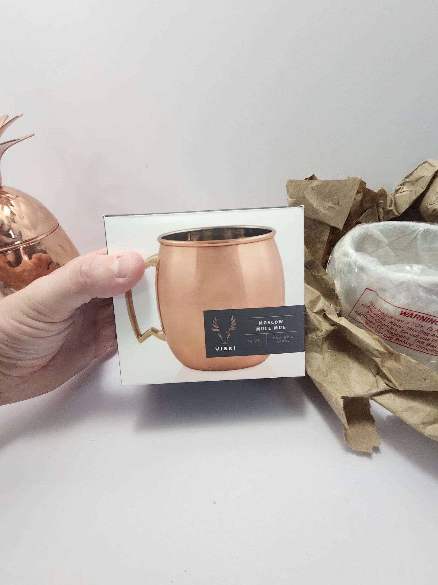Moscow Mule Mug and Pinnapple Cups - Moscow Mule - Copper - Copper Mug - Moscow Mule Gifts - Barware - Drinkware - Mugs