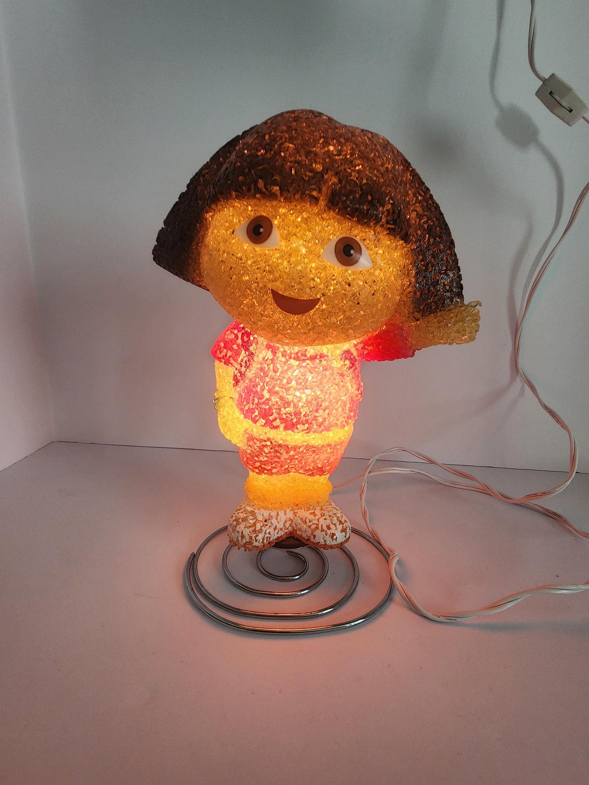 Dora Nickelodeon Night Light - Nightlight - Night Lights - Dora - Nick Jr - Lamps - Bedroom - Bedroom Decor