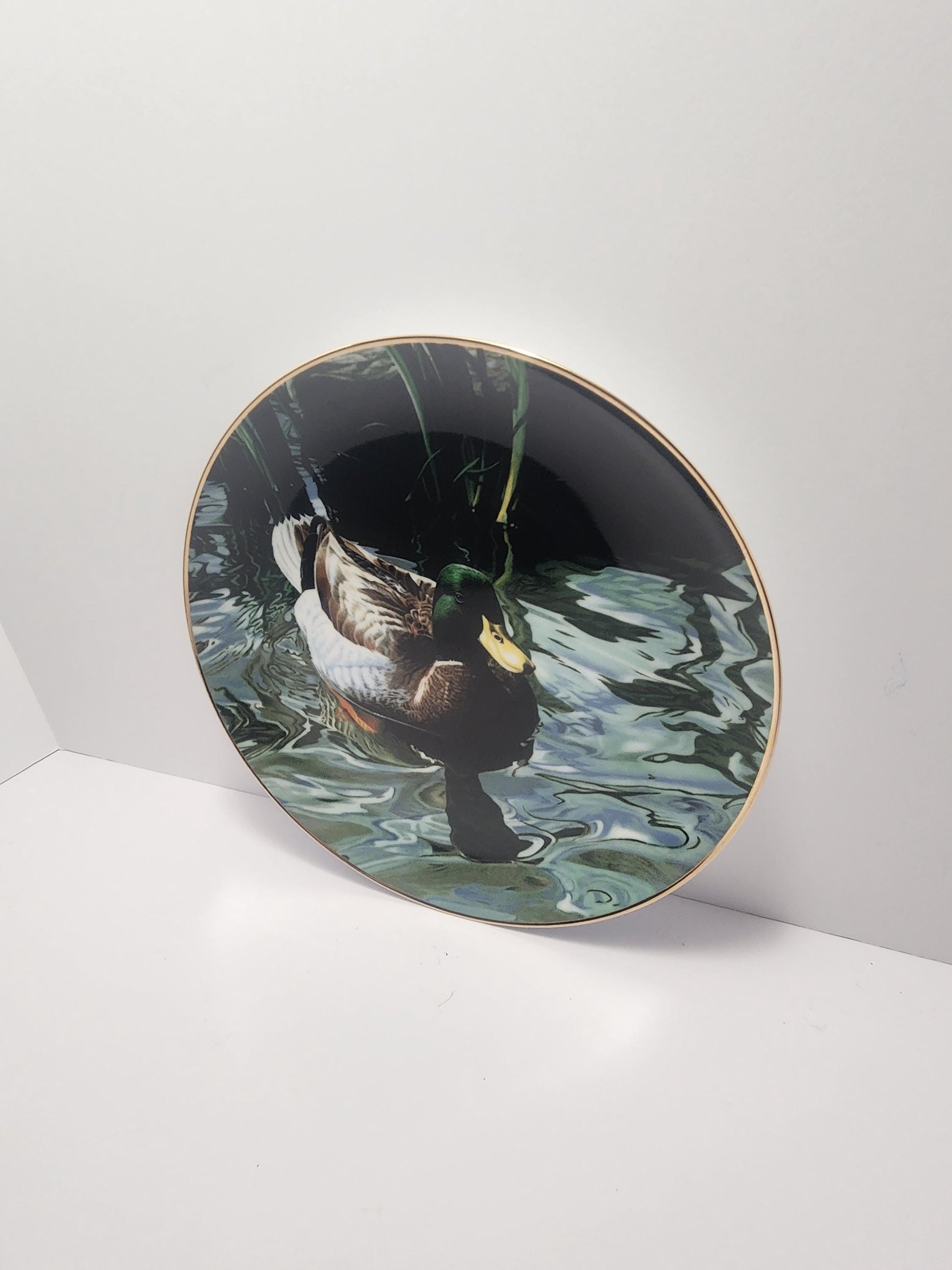 Beautiful Mallard Duck Collectable Plate From The Hamilton Collection - Collectable Plates - Plates - Hamilton Collection - Waterfowl - Duck
