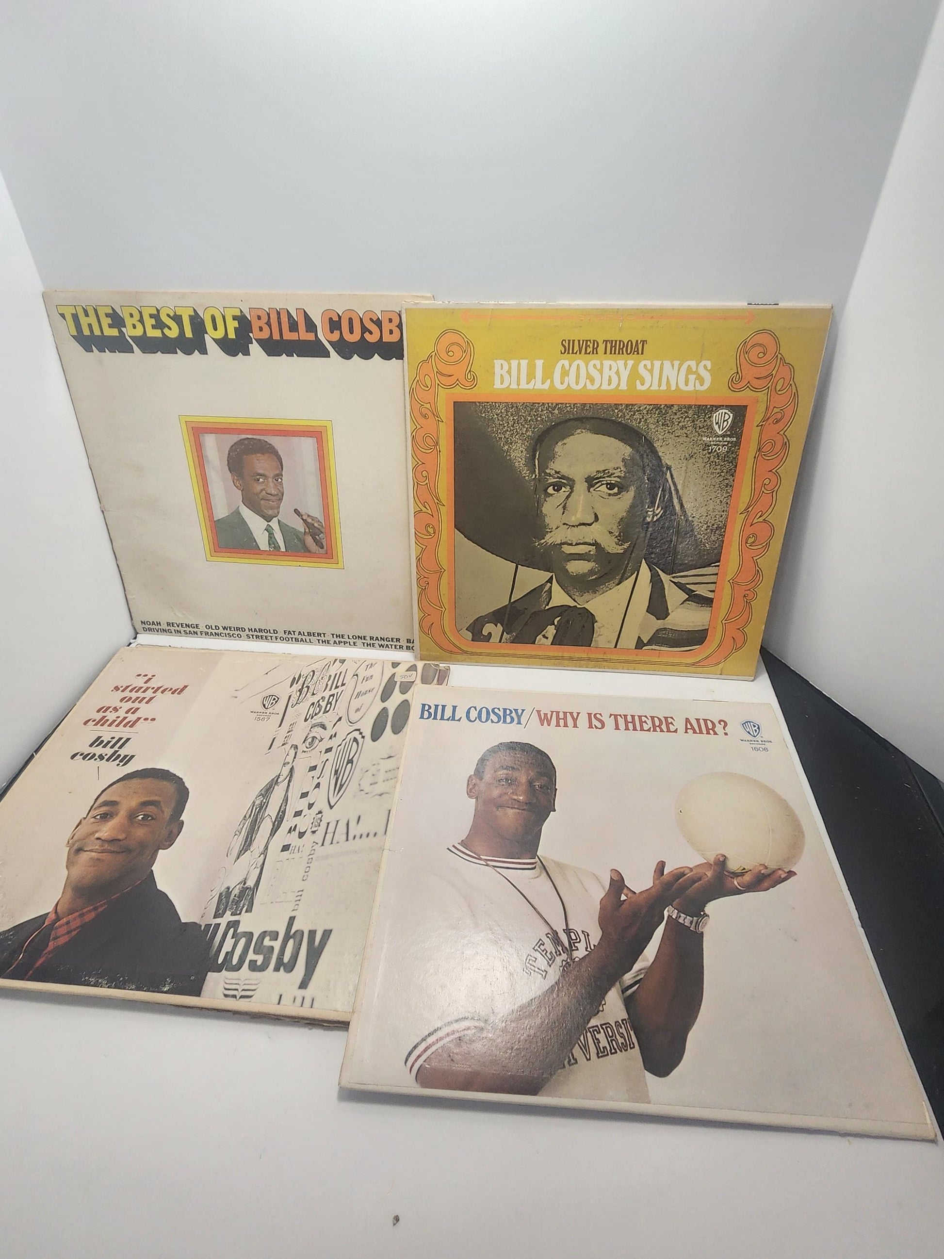 Bill Cosby Vinyl Record 1960s 1970s LOT of 4 - Bill Cosby - Vinyl - Vinyl Records - Albums - LPs - Vinyl Lp - Records - Music