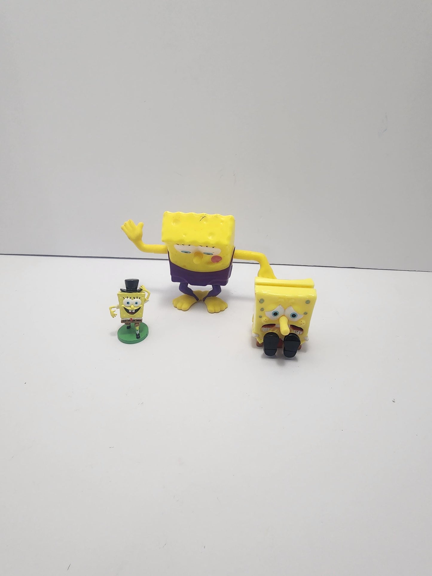 Spongebob SquarePants Nickelodeon Figures LOT Of 3 - Spongebob SquarePants - Nickelodeon - Nickelodeon Toys - Spongebob Toys - Spongebob