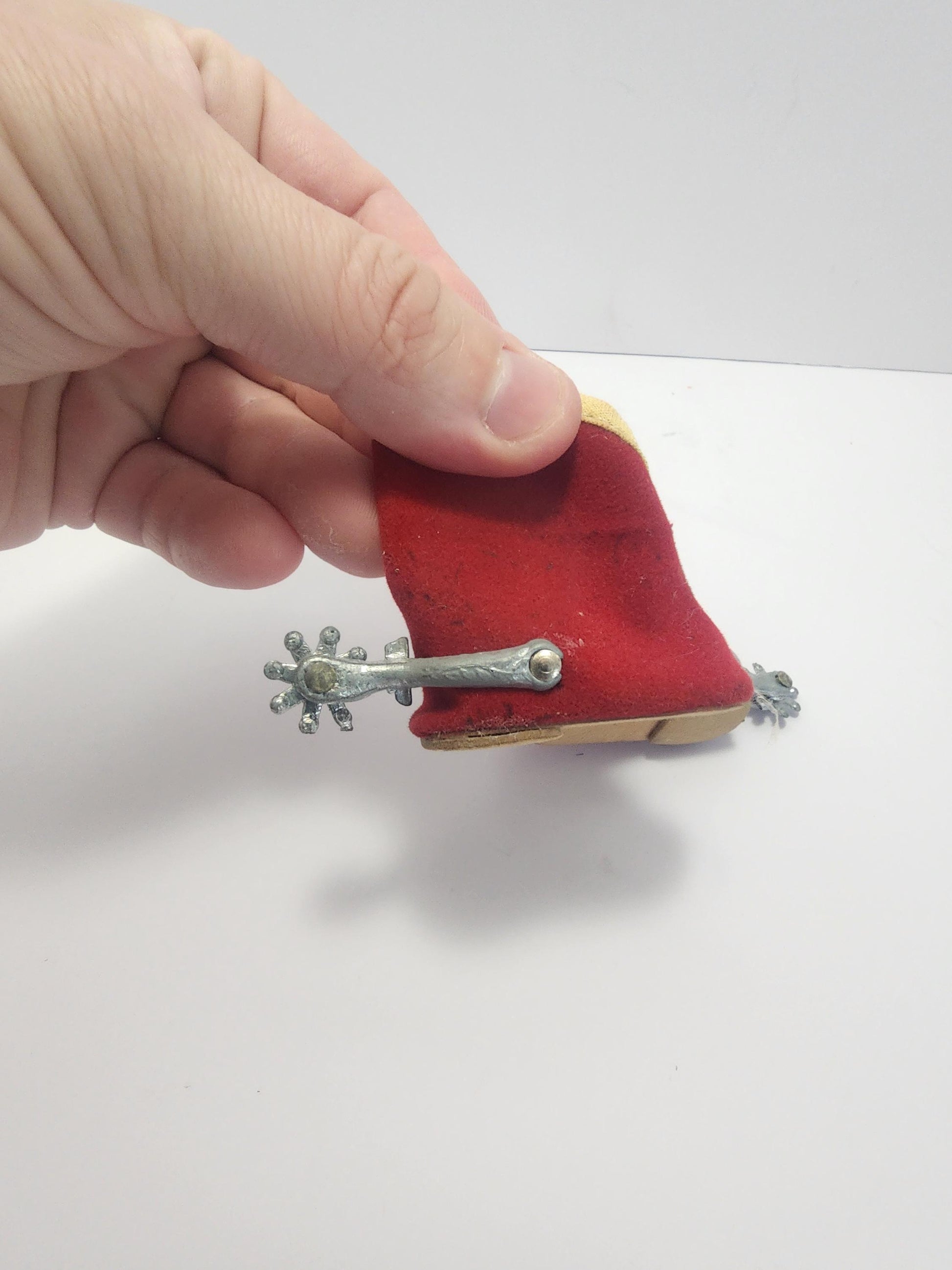 Dolly's Shoes Vintage Doll 1980s Cowboys Boots With Spurs - Dolls - Doll Clothes - Vintage Dolls - Cowboys - Cowboy Boots - Dolly Shoes