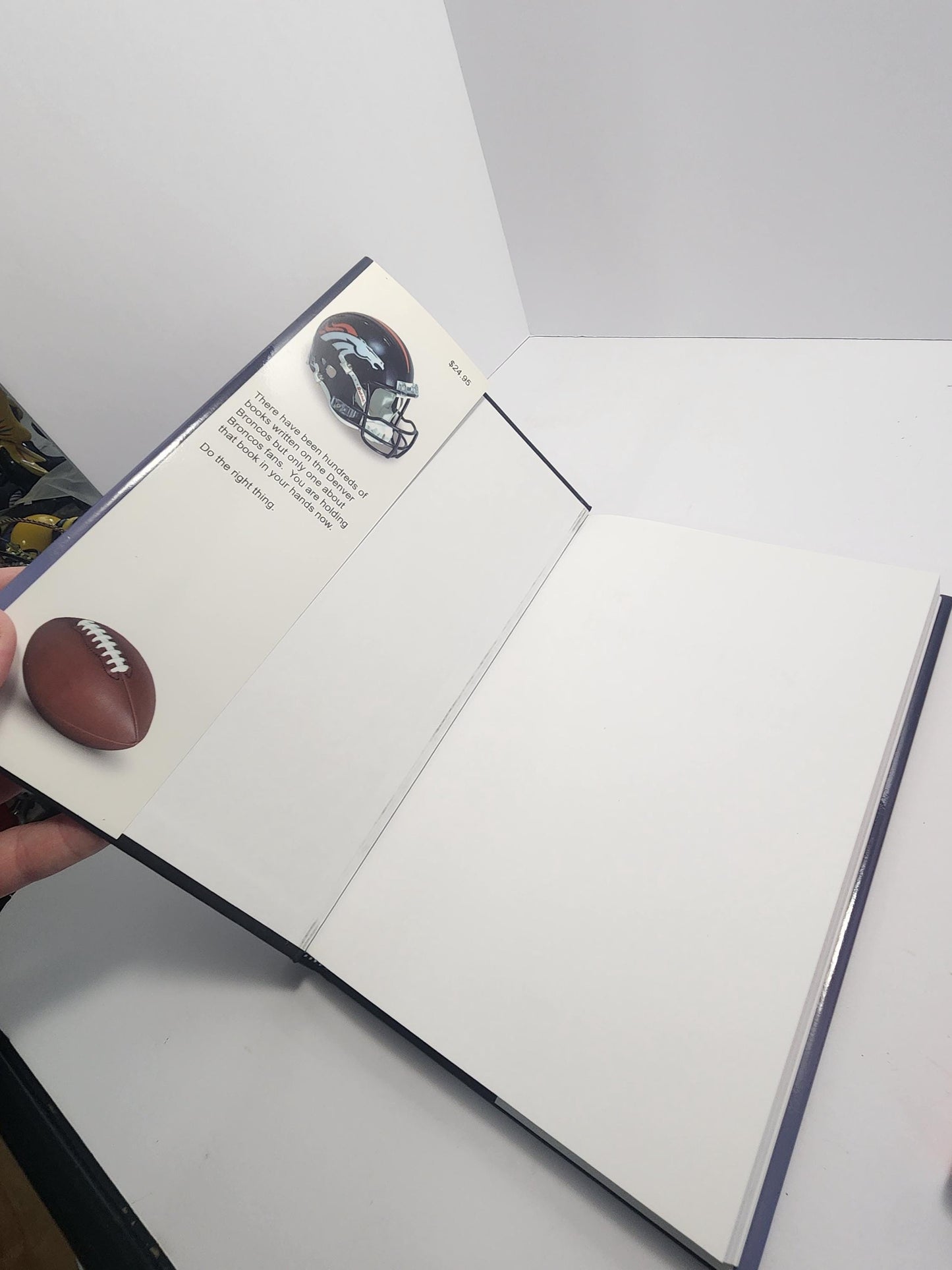 Denver Broncos Vintage Books LOT Of 2 - Nfl - Nfl Gifts - Denver Broncos - Denver Broncos Fans - Denver Broncos Gift - Sports Books