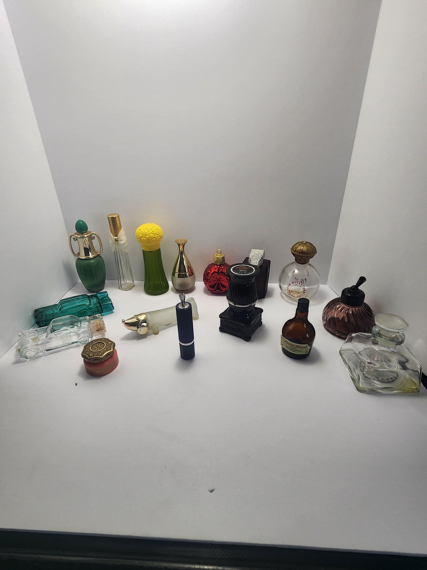 Vintage 1980s Avon Collectable Empty Glass Bottles - Bottles - Glass - Fragrances - Avon - Avon Bottles - Perfume - Cologne - Aftershave