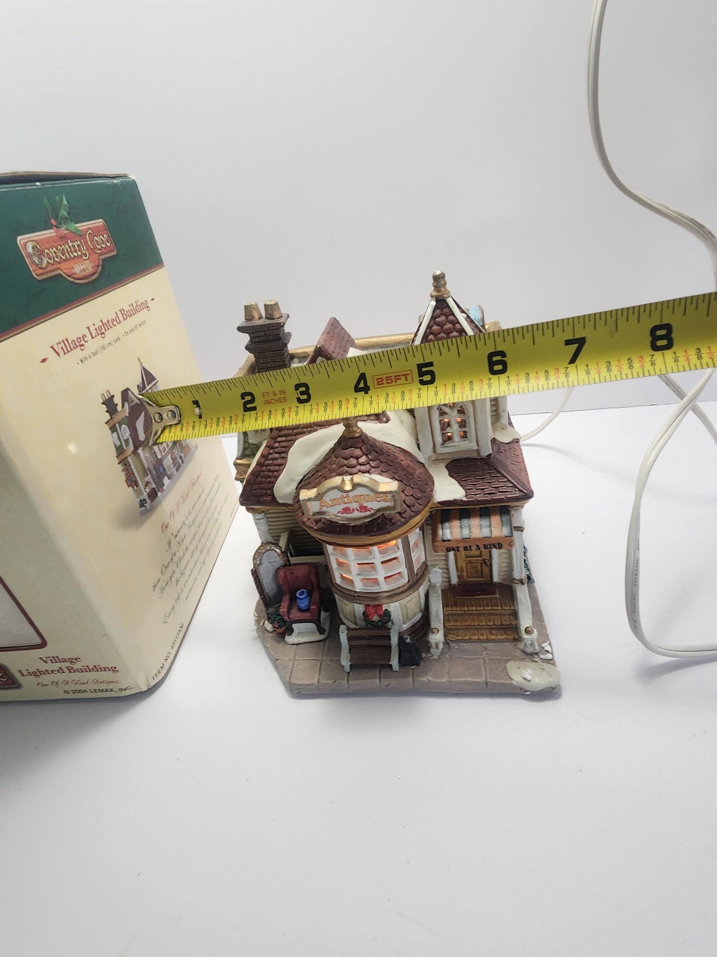 1990s Coventry Cove Antiques Village Lighted House - Coventry Cove - Lighted Houses - Christmas Village - Christmas - Light Houses - Decor