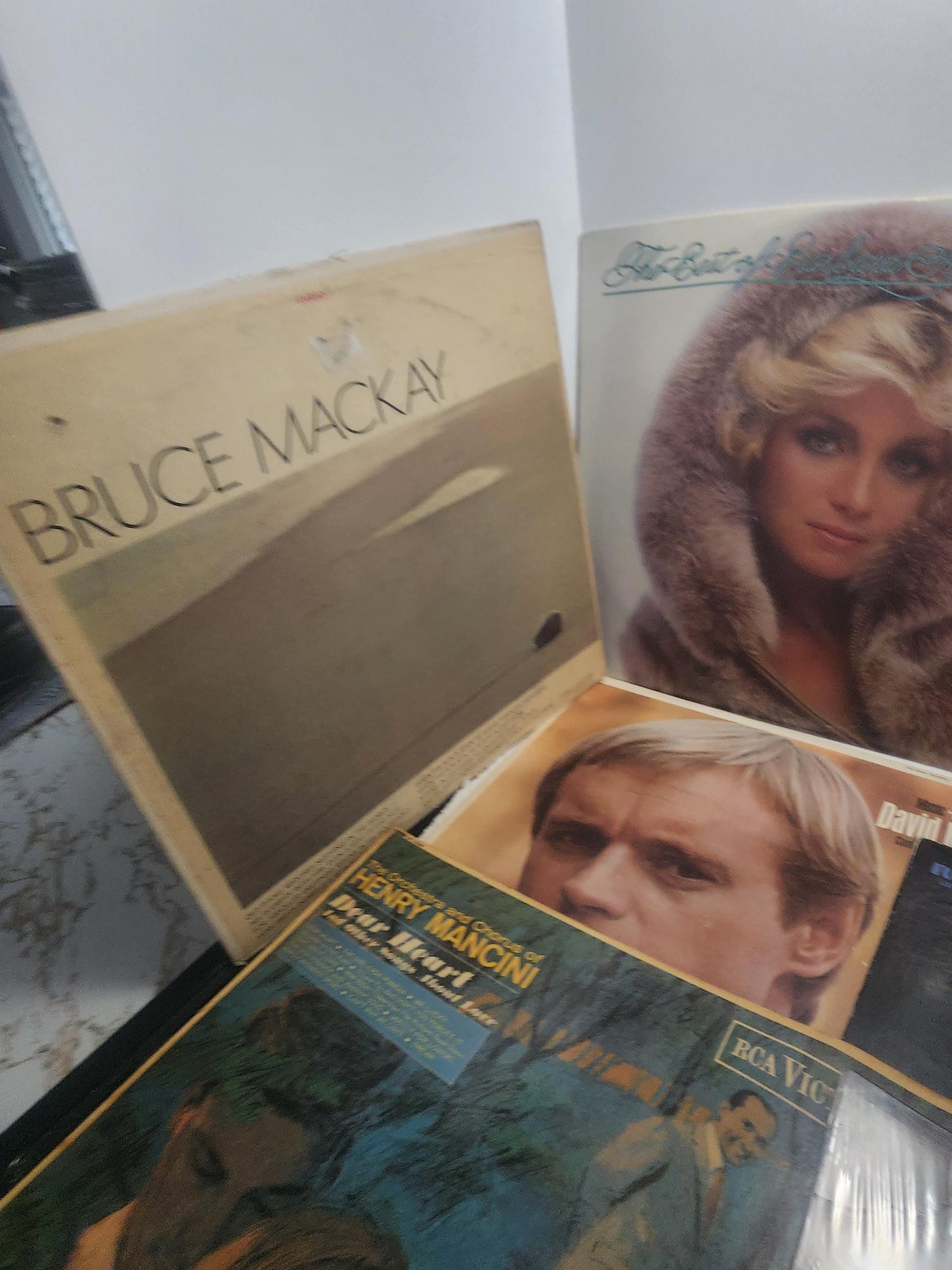 1960s 1970s Vinyl Records Mixed LOT Of 8 - Vinyl - Records - LP Records - Vinyl Records - Music - Johnny Mathis - Rodgers Miller