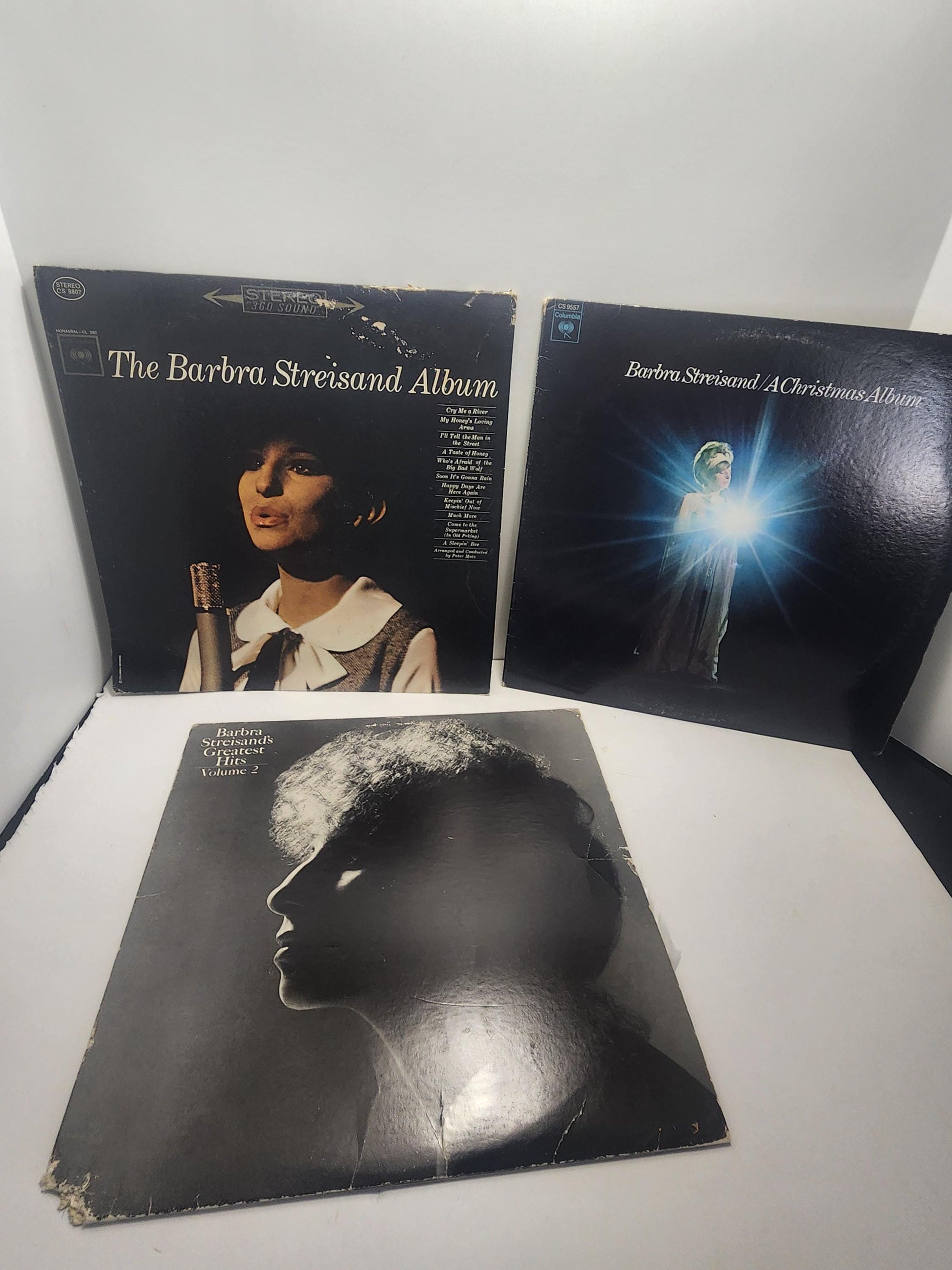 1970s Barbara Streisand Vinyl LP Records LOT Of 3 - Barbara Streisand - LP Records - Records - Vinyl - Vinyl Records - Music - Women Singers