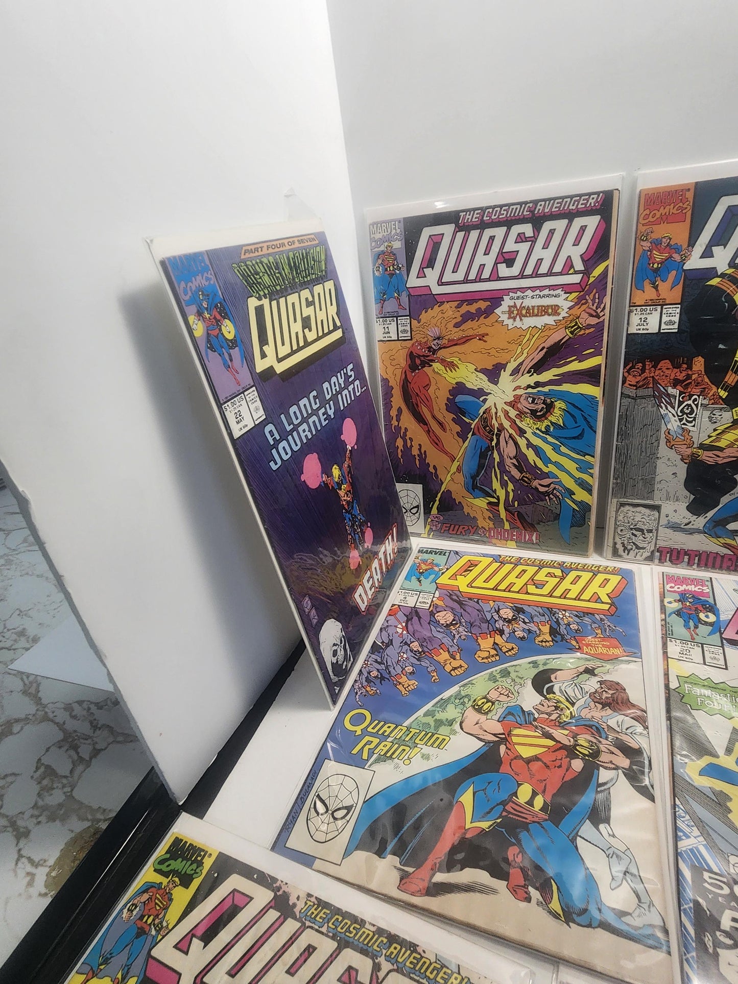 Marvel Quasar Vintage Comics LOT Of 11 - Comics - Vintage Comics - Comic Books - Quasar - Marvel - Marvel Comics