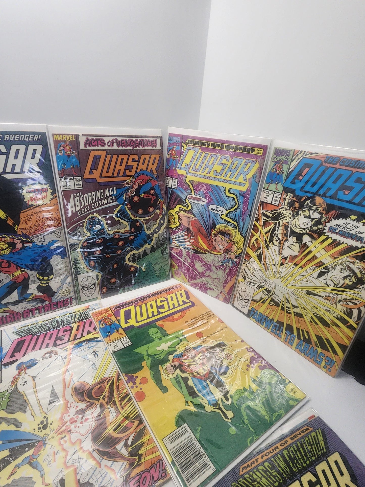Marvel Quasar Vintage Comics LOT Of 11 - Comics - Vintage Comics - Comic Books - Quasar - Marvel - Marvel Comics