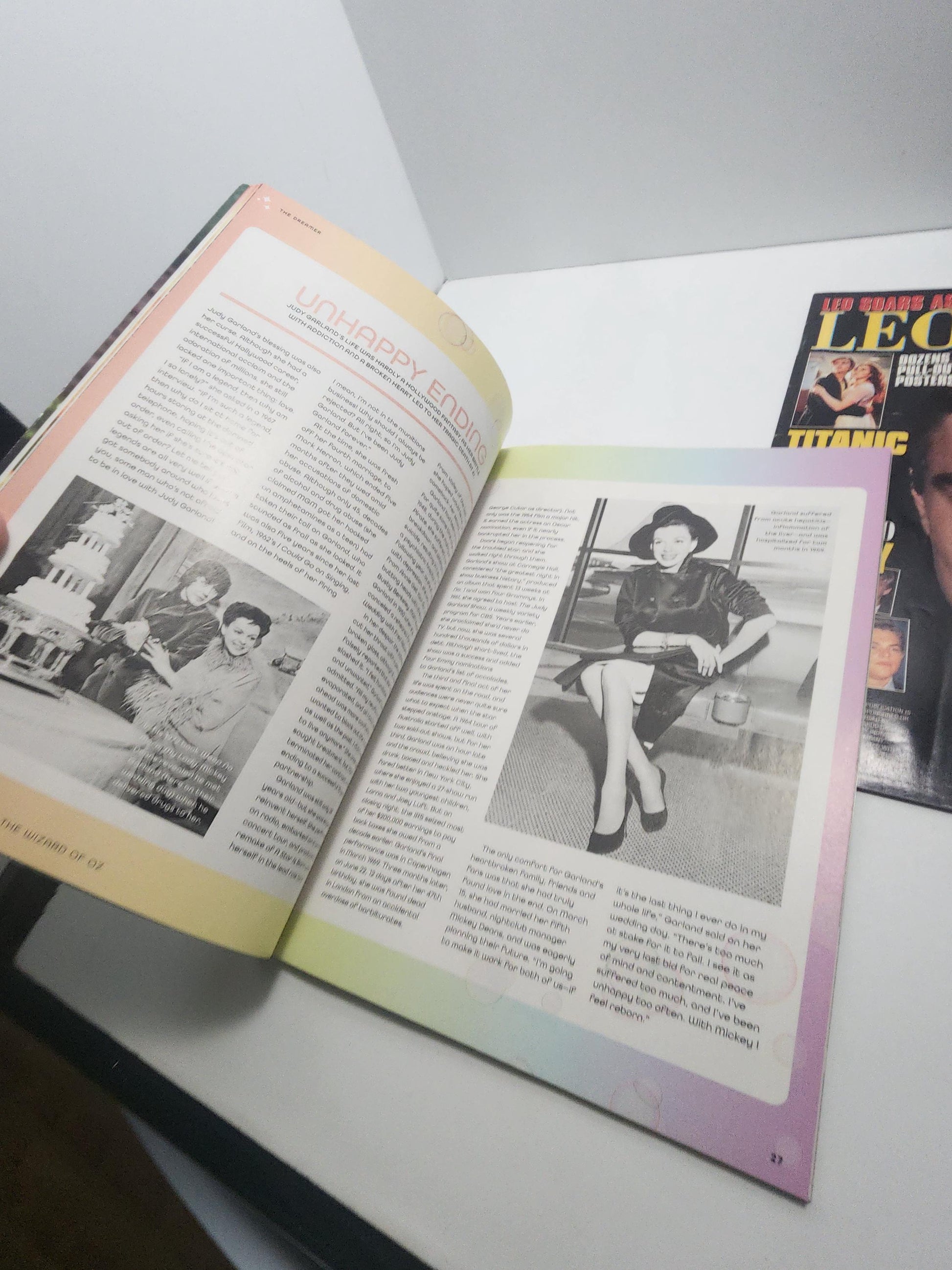 1980s 1990s Popular Vintage Magazines - Star Trek - Wizard Of Oz - Star Trek - Leonardo Dicaprio - Starlog - Batman - True Cime - Magazines