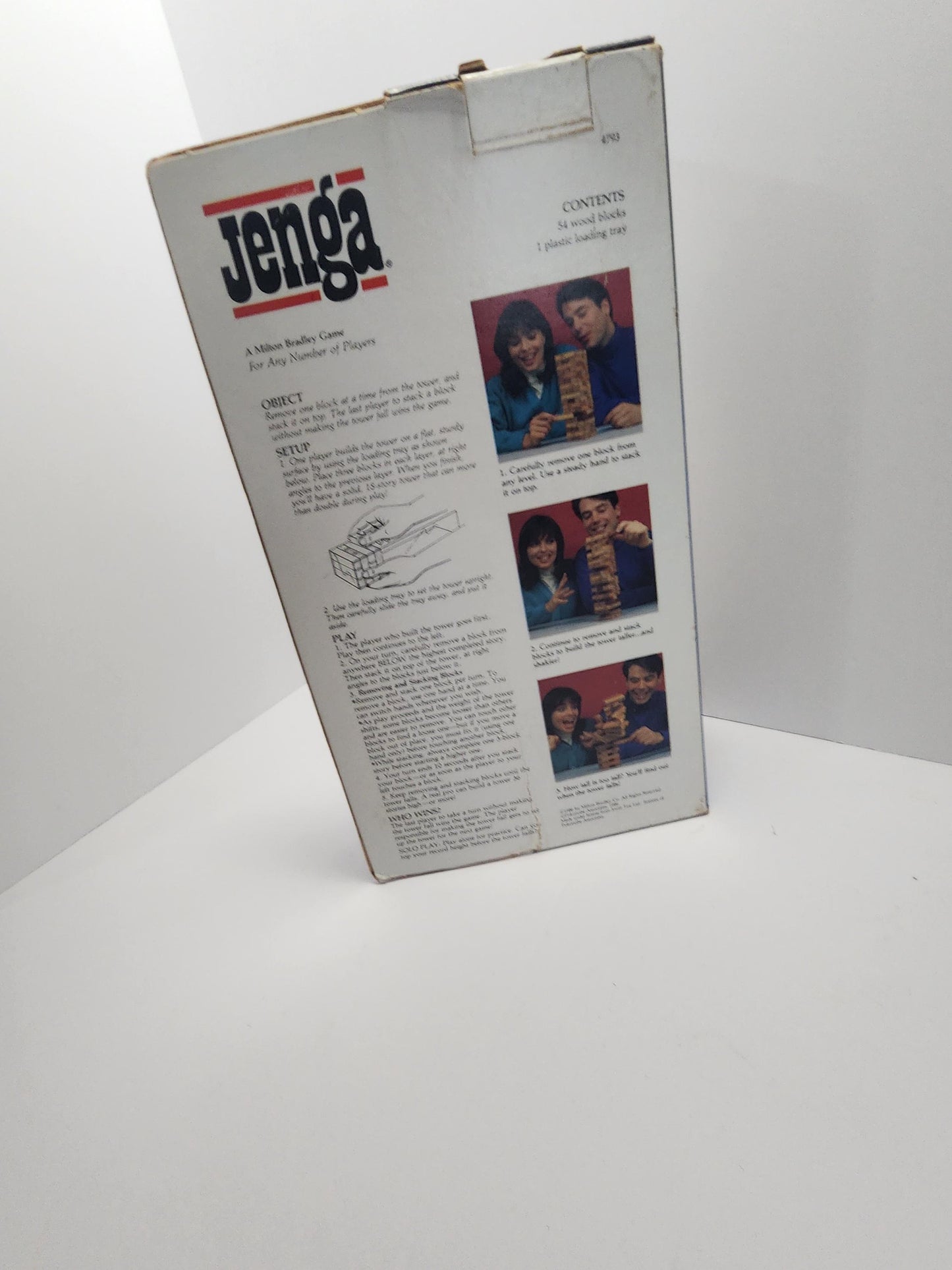 Jenga 1986 Orginal Game By Milton Bradley - Jenga - Games - Family Games - Party Games - Family Game Night - Milton Bradley - 1980s