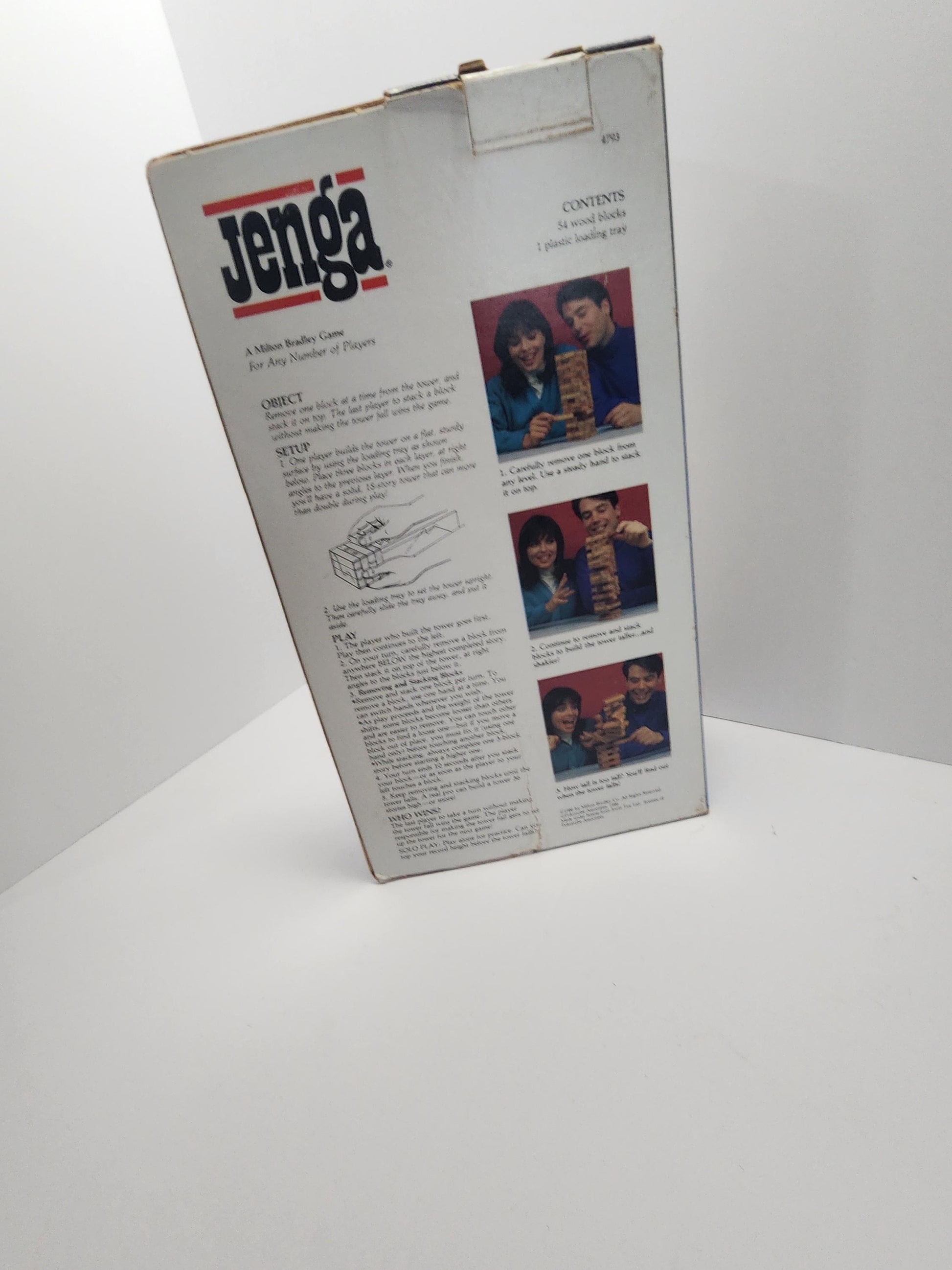 Jenga 1986 Orginal Game By Milton Bradley - Jenga - Games - Family Games - Party Games - Family Game Night - Milton Bradley - 1980s