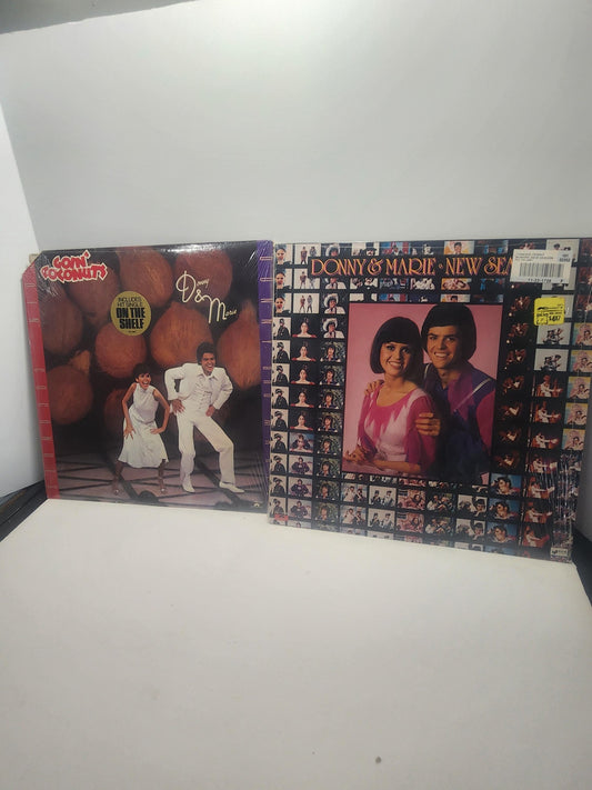 Goin Coconuts Donny & Marie LOT Of 2 1970s Vinyl LP Records - Records - LP - Lp Records - Vinyl - Vinyl Records - Donny and Marie