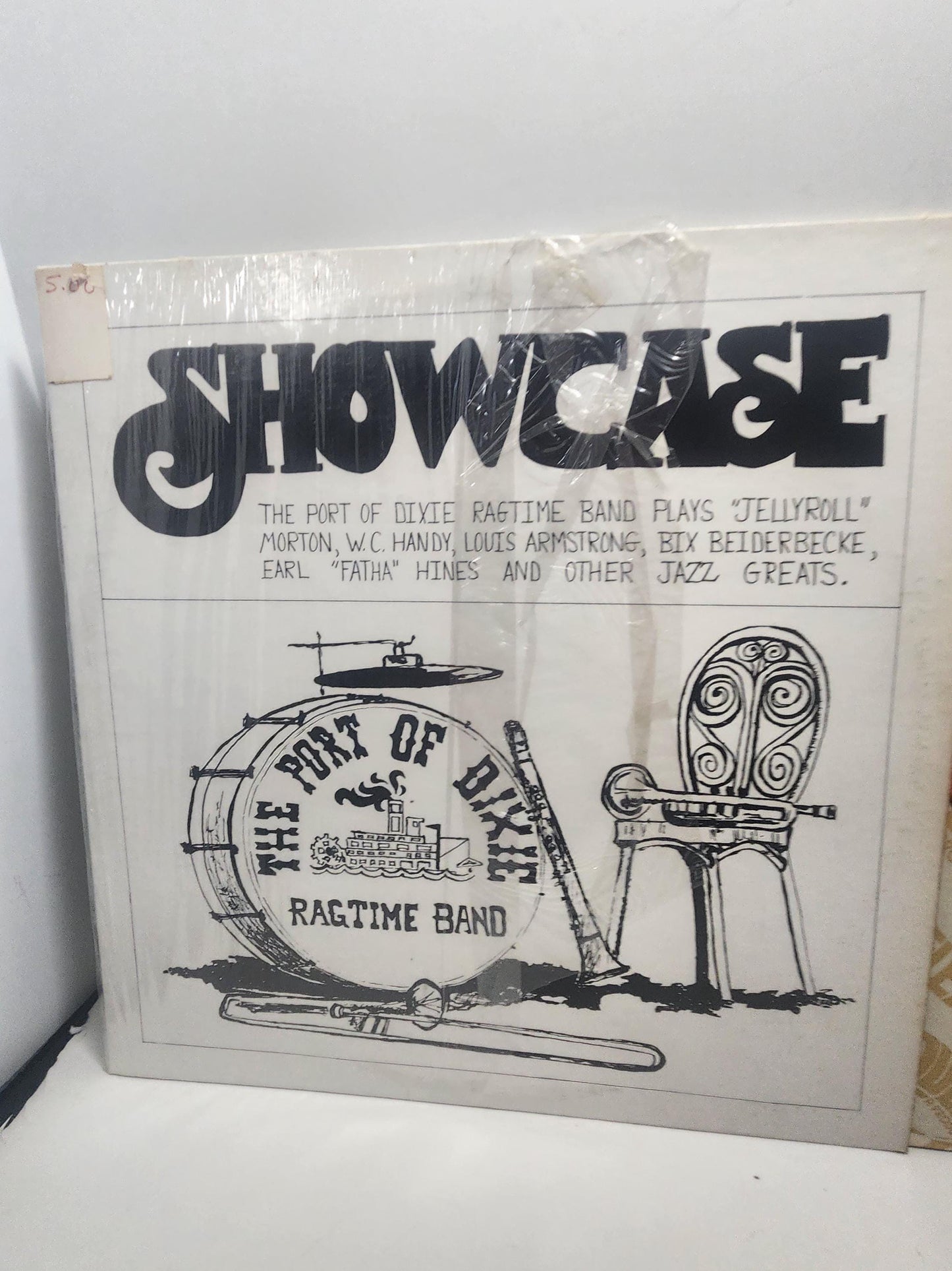 The Port Of Dixie Ragtime Band Jazz Showcase 1970s Vinyl LP Record - Jazz - Jazz Records - The Port Of Dixie - Ragtime - Showcase - Music