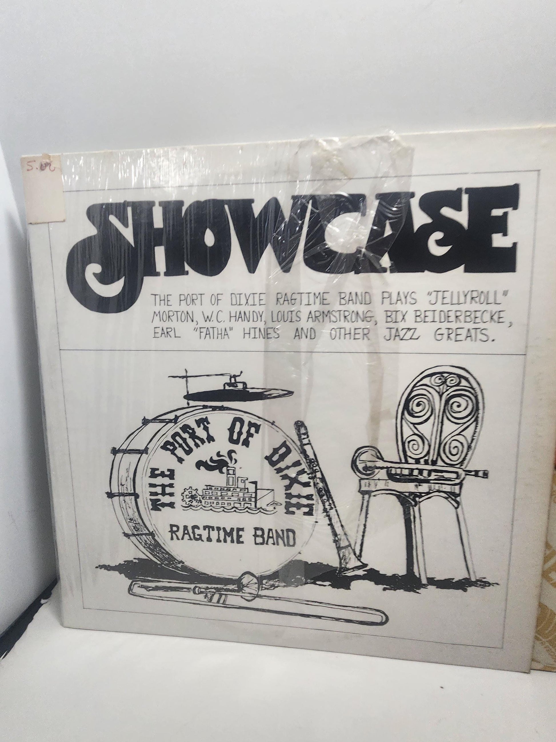 The Port Of Dixie Ragtime Band Jazz Showcase 1970s Vinyl LP Record - Jazz - Jazz Records - The Port Of Dixie - Ragtime - Showcase - Music