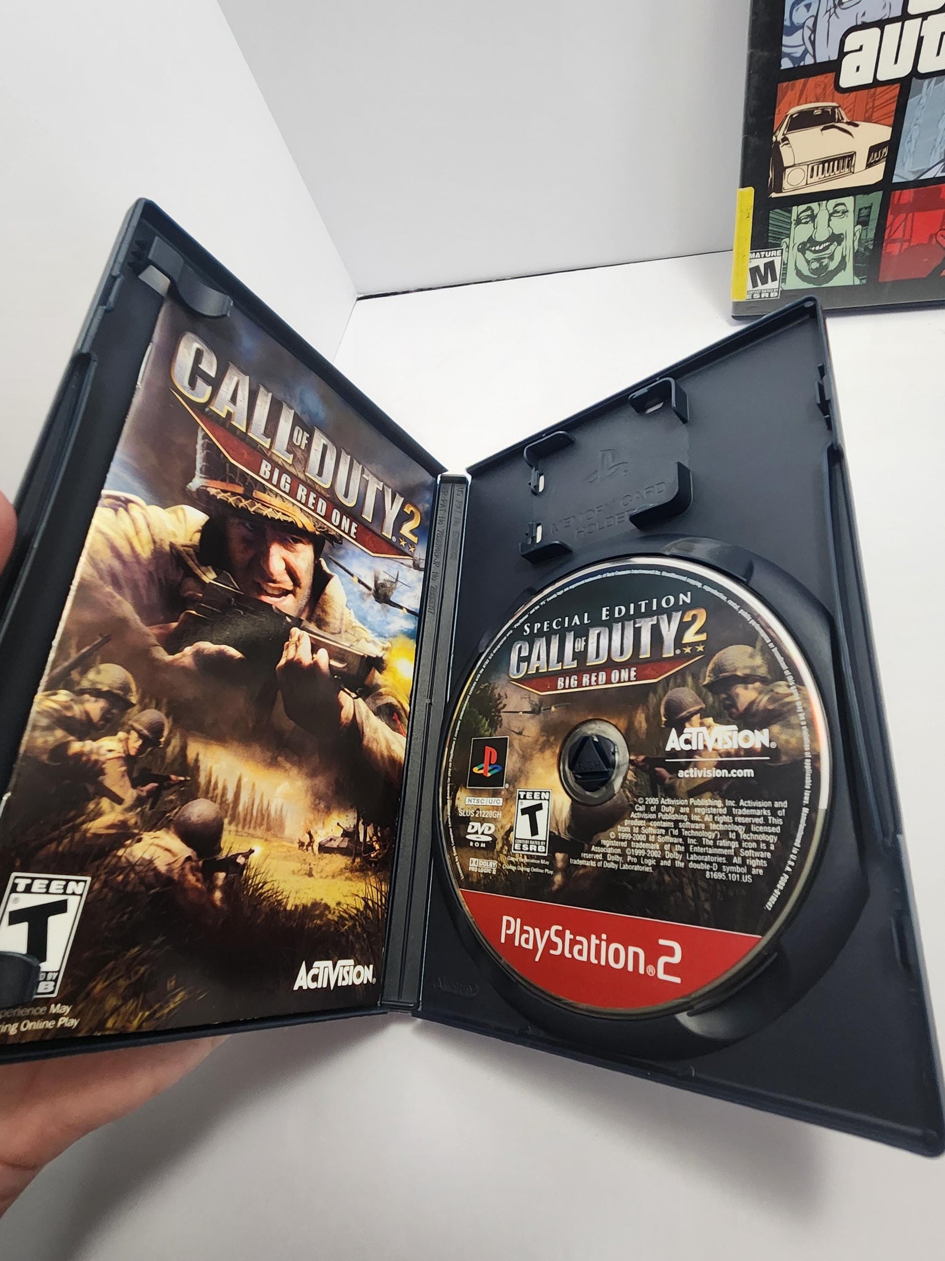 Playstation 2 LOT Of 3 Vintage Games - Sony - PlayStation- Playstation 2 - Games - Cod - Call Of Duty - Grand Theft Auto