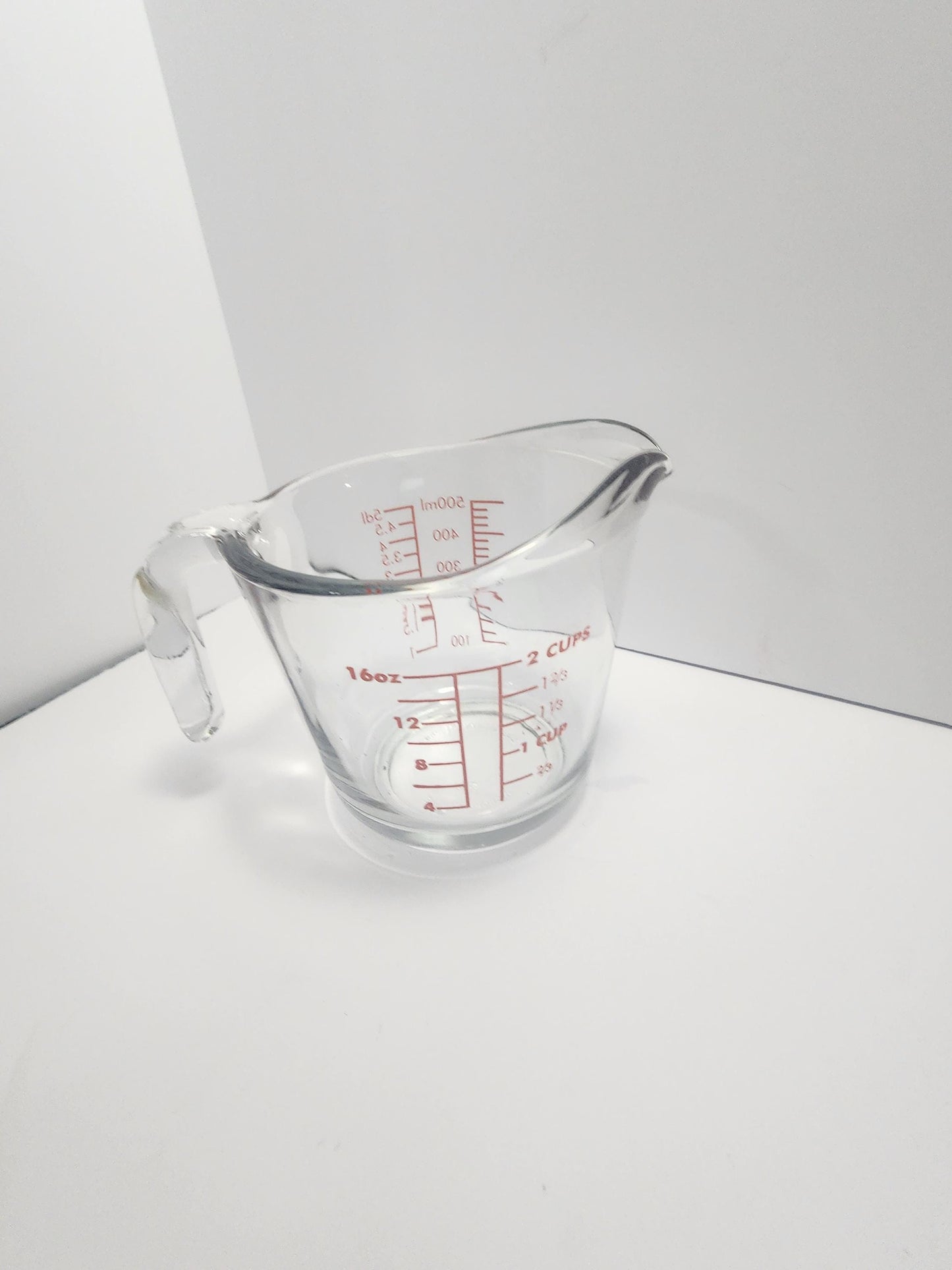 Anchor Hocking 2 Cup Glass Measuring Cup - Measuring Cup - Anchor Hocking - Glass - Glass Measuring Cup - 2 Cup Measuring - Kitchen