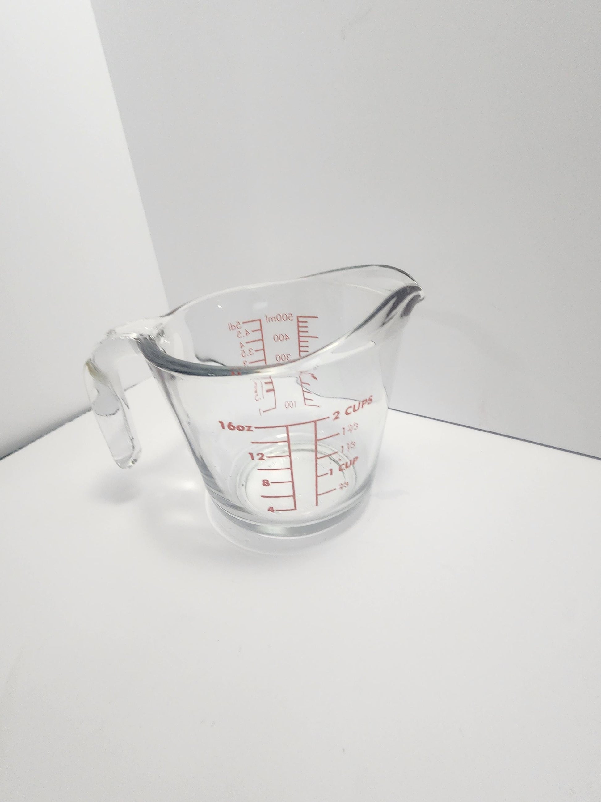Anchor Hocking 2 Cup Glass Measuring Cup - Measuring Cup - Anchor Hocking - Glass - Glass Measuring Cup - 2 Cup Measuring - Kitchen