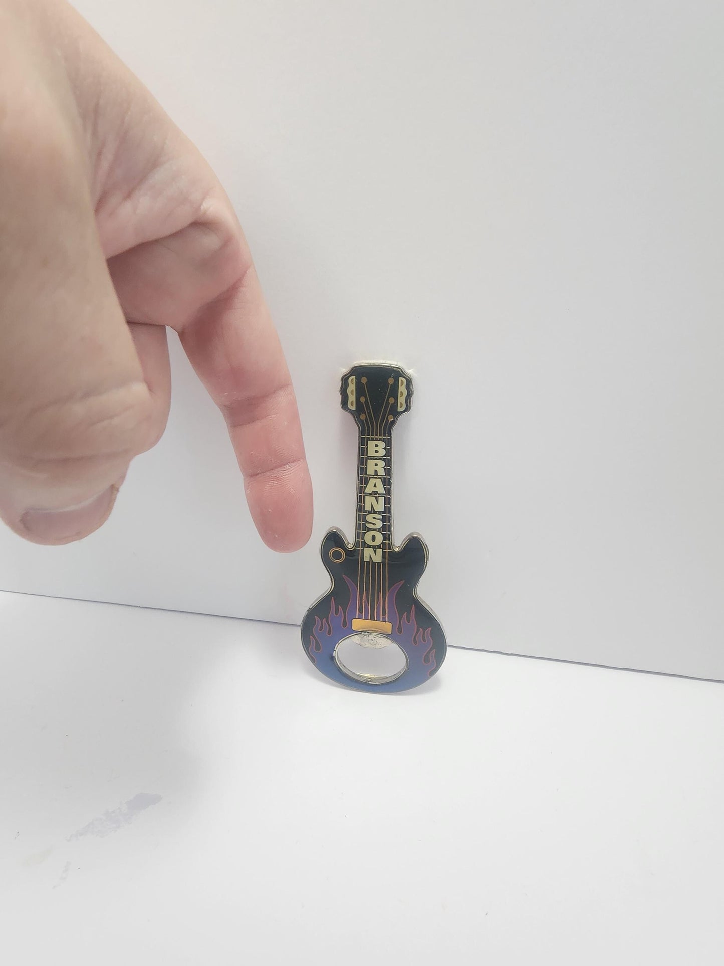 Branson Missouri Guitar Refrigerator Magnet Bottle Opener - Branson - Branson Missouri - Missouri - Guitar - Music - Magnets - Bottle Opener